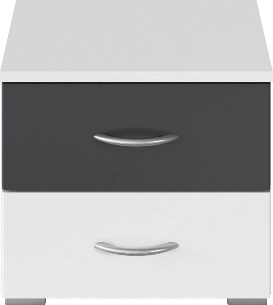 rauch Nachtkommode »Nachttisch Nachtkonsole Beistelltisch Kommode Sideboard NOOSA«, mit farblich abgesetzter Schublade MADE IN GERMANY