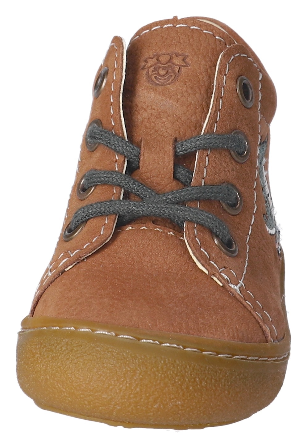 PEPINO by RICOSTA Lauflernschuh »Kally«, Schnürstiefel, Babyschuh, Pre Walker mit Stickerei