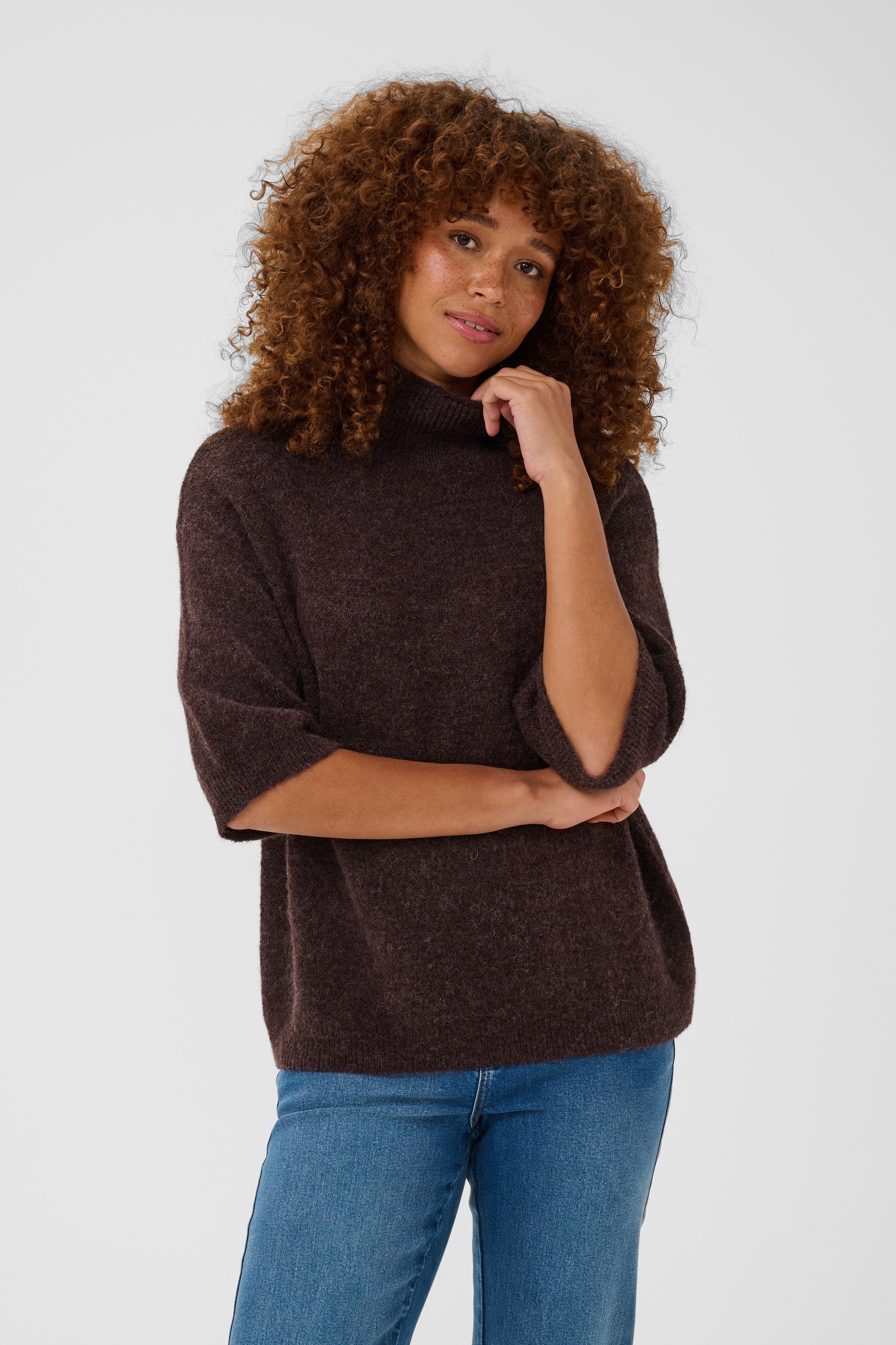 KAFFE Strickpullover »Damen Strickpullover KAsigne«