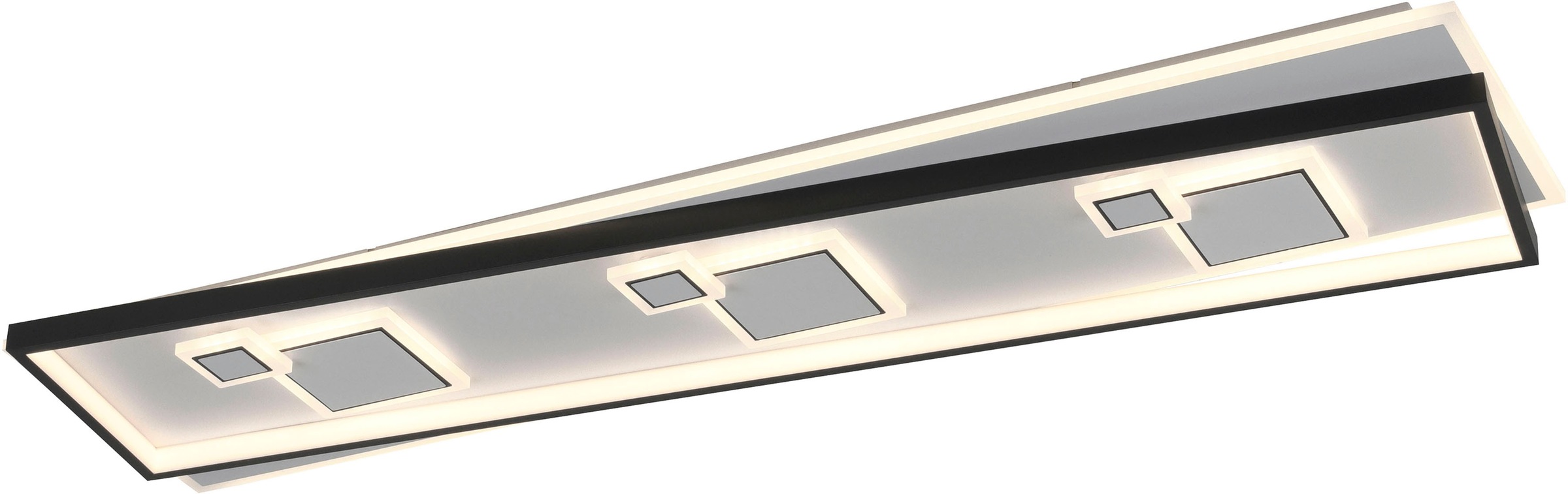 Paul Neuhaus Deckenleuchte »MAILAK«, 2 flammig, Leuchtmittel LED-Board-LED-Board | LED fest integriert-LED fest integriert, LED, separat steuerbar (Schalter)