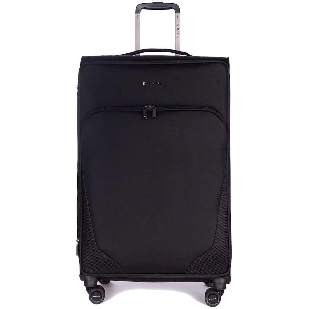 Stratic Weichgepäck-Trolley »Mix L, black«, 4 Rollen