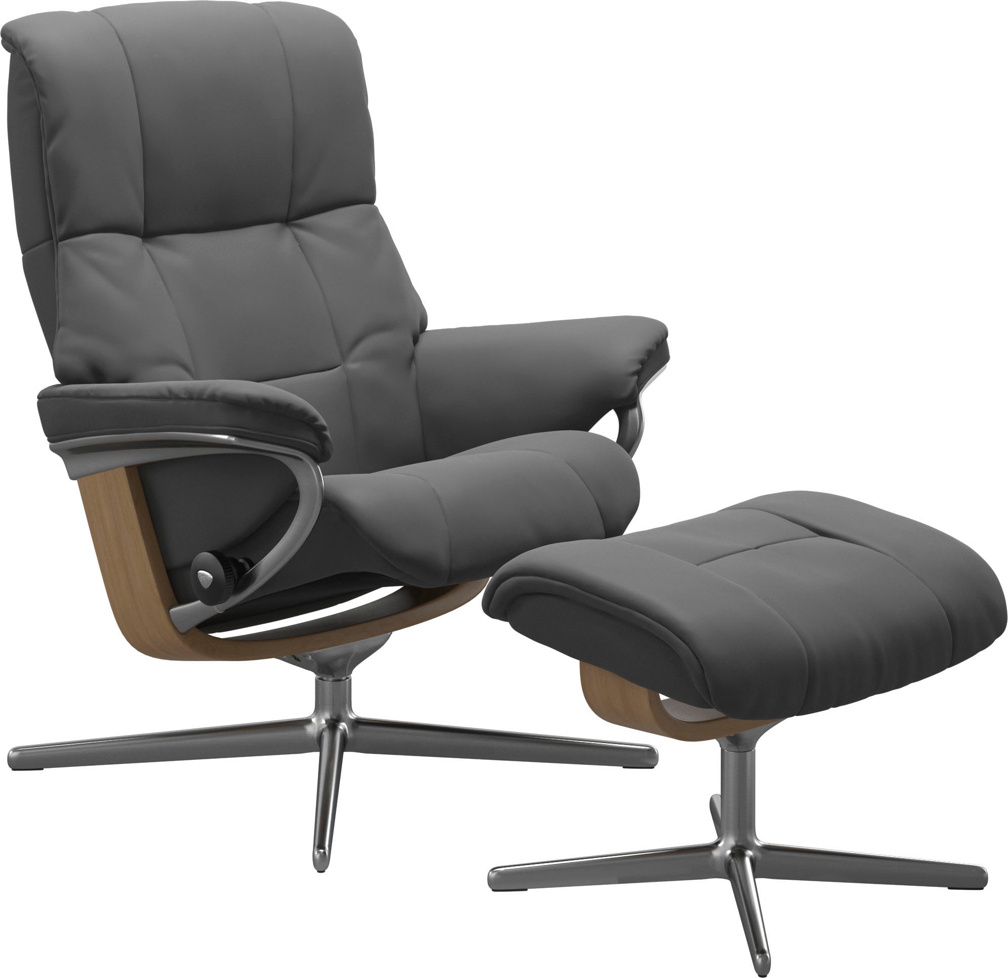 Stressless® Relaxsessel »Mayfair«, mit Cross Base, Größe S, M & L, Holzakzent Eiche