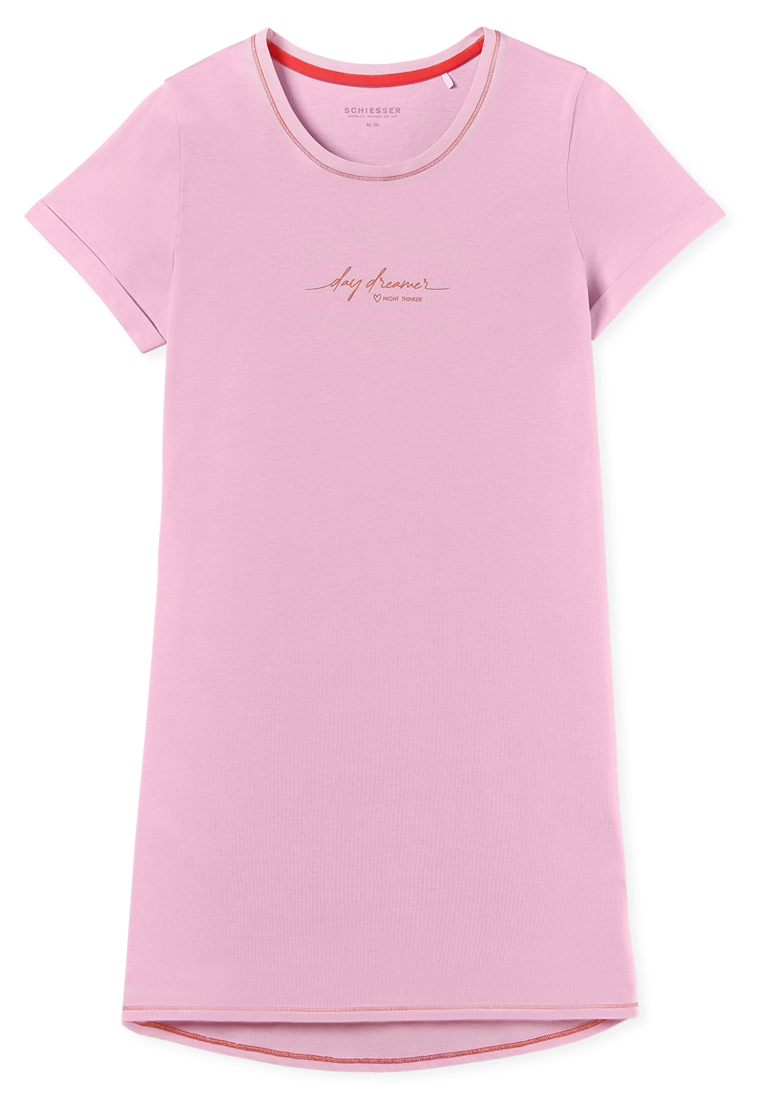 Schiesser Nachthemd »Casual Essentials«, mit Statement-Print