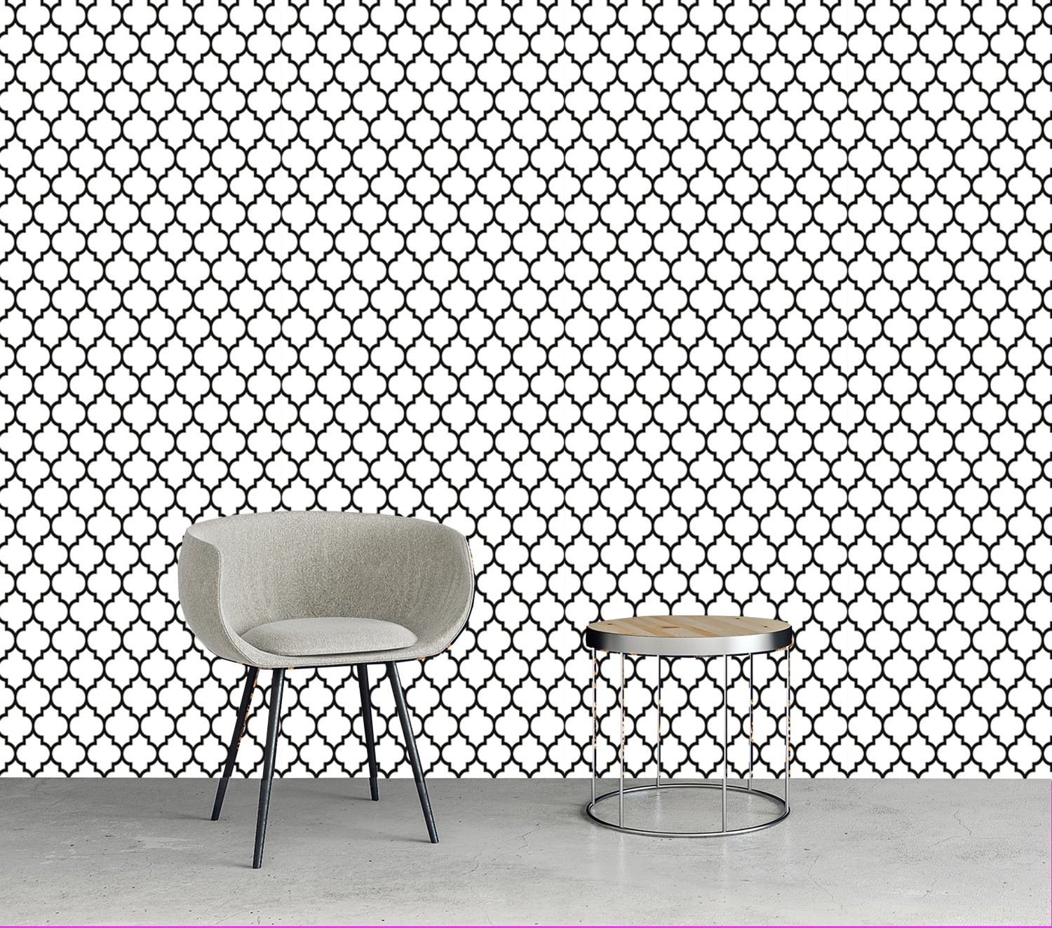 queence Vinyltapete »Plamp«, bedruckt-3D-Optik-clean-Motiv, 90x250cm, selbstklebend, kinderleichte Anbringung, Sticker