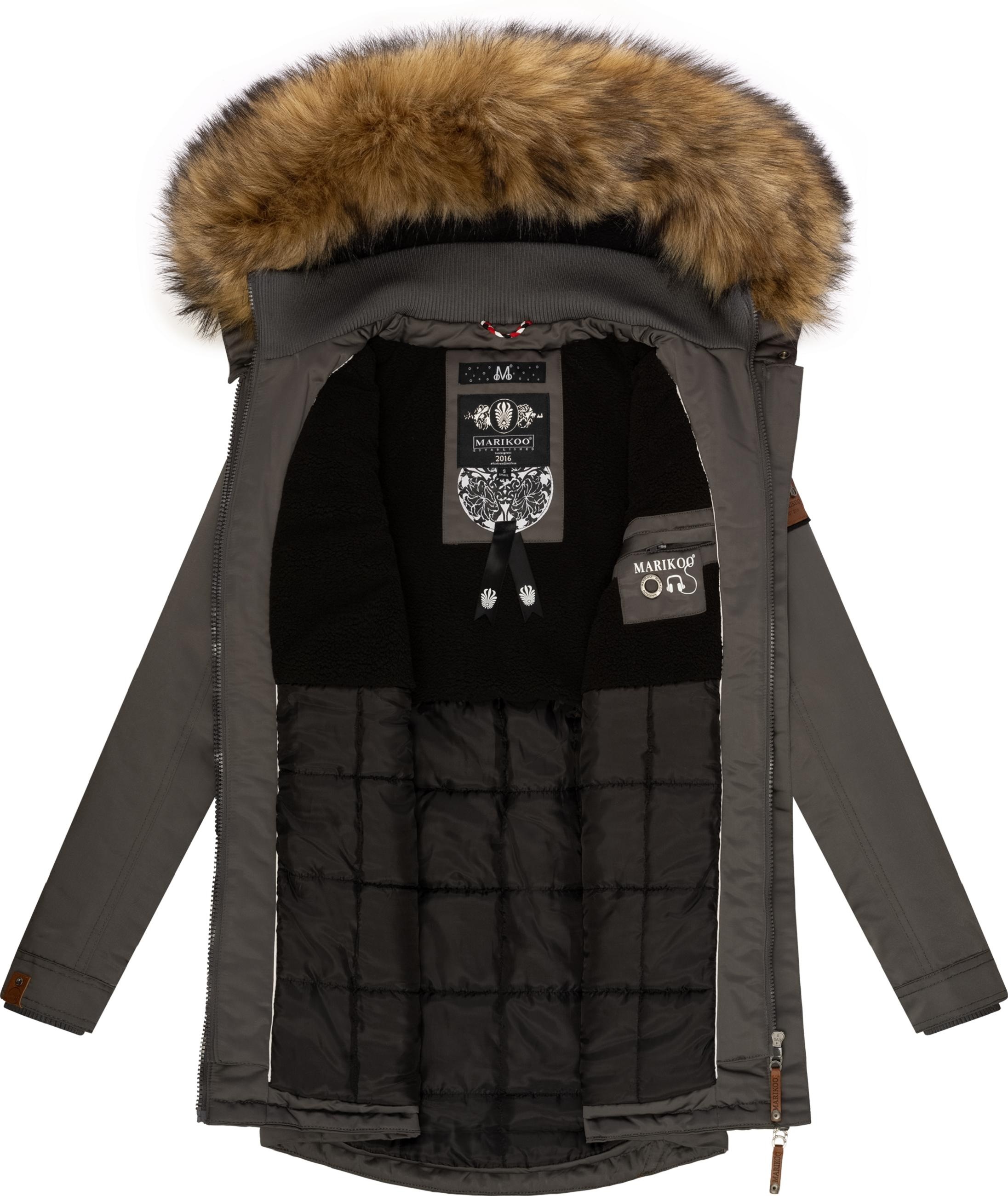 Marikoo Wintermantel »Wintermantel Sanakoo«