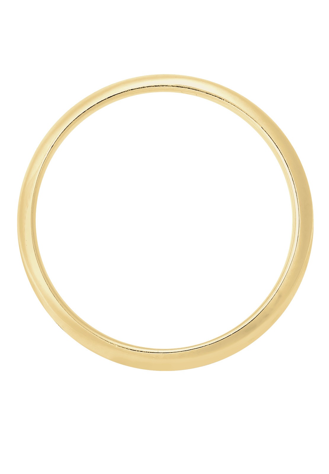 Elli Premium Silberring »Ring Ehering Bandring 375 Gelbgold«