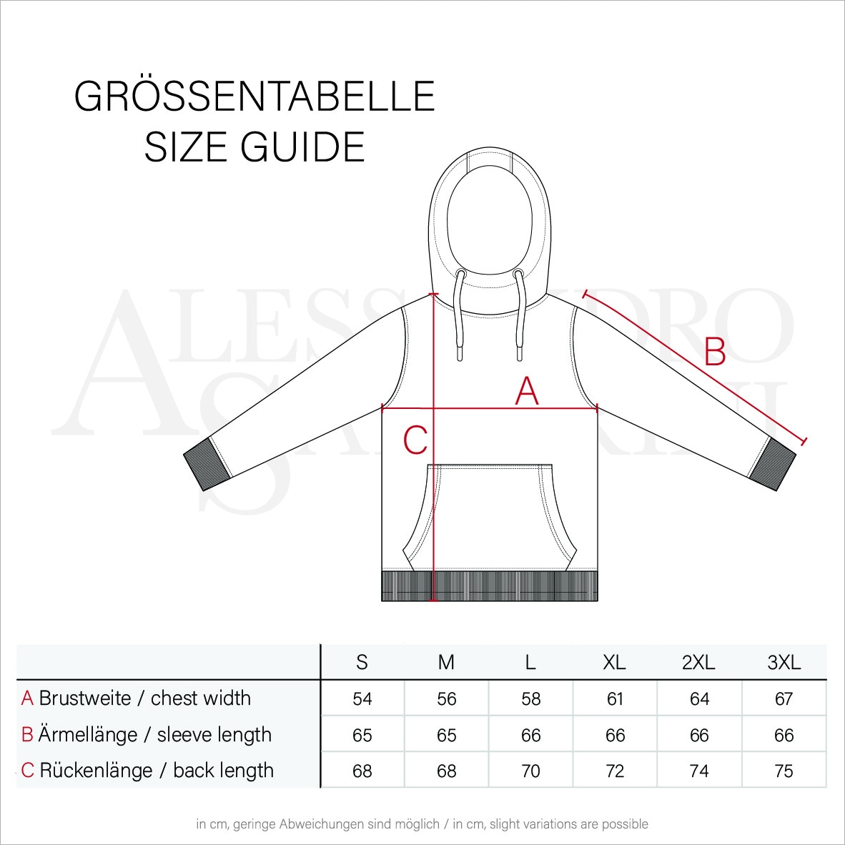 Alessandro Salvarini Kapuzenpullover »Alessandro Salvarini Herren Hoodie AS294«