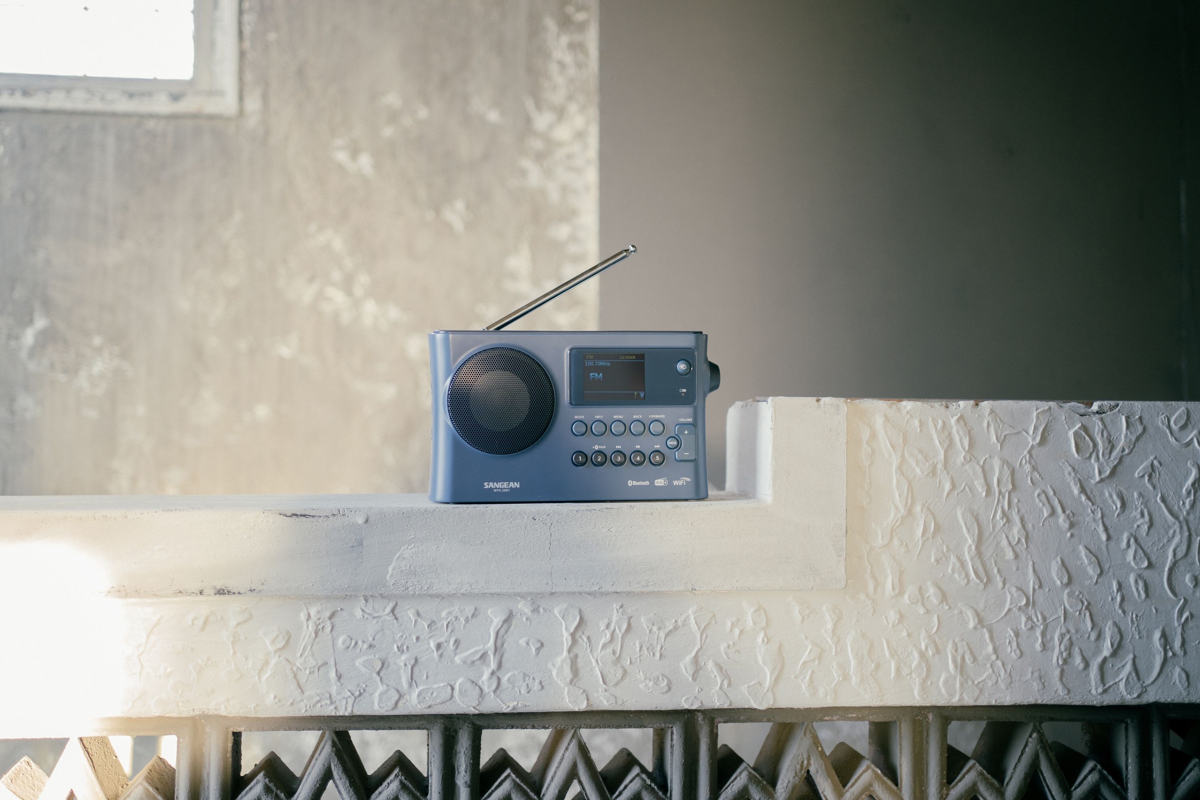 Sangean Internet-Radio »WFR-28BT« (AVRCP Bluetooth Digitalradio (DAB+) | FM-Tuner mit RDS ) DAB+, Bluetooth, Steuerung über UNDOK™-App