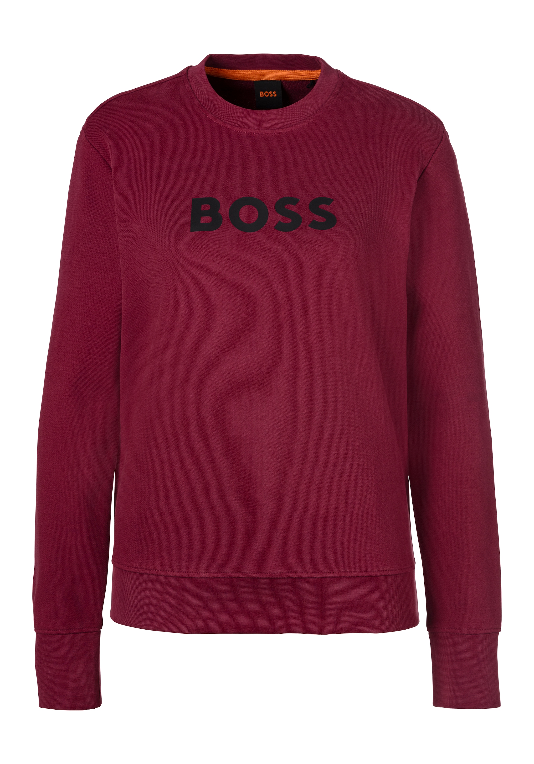 BOSS ORANGE Sweatshirt »C_Elaboss_6 Premium Damenmode«, mit Rundhalsausschnitt