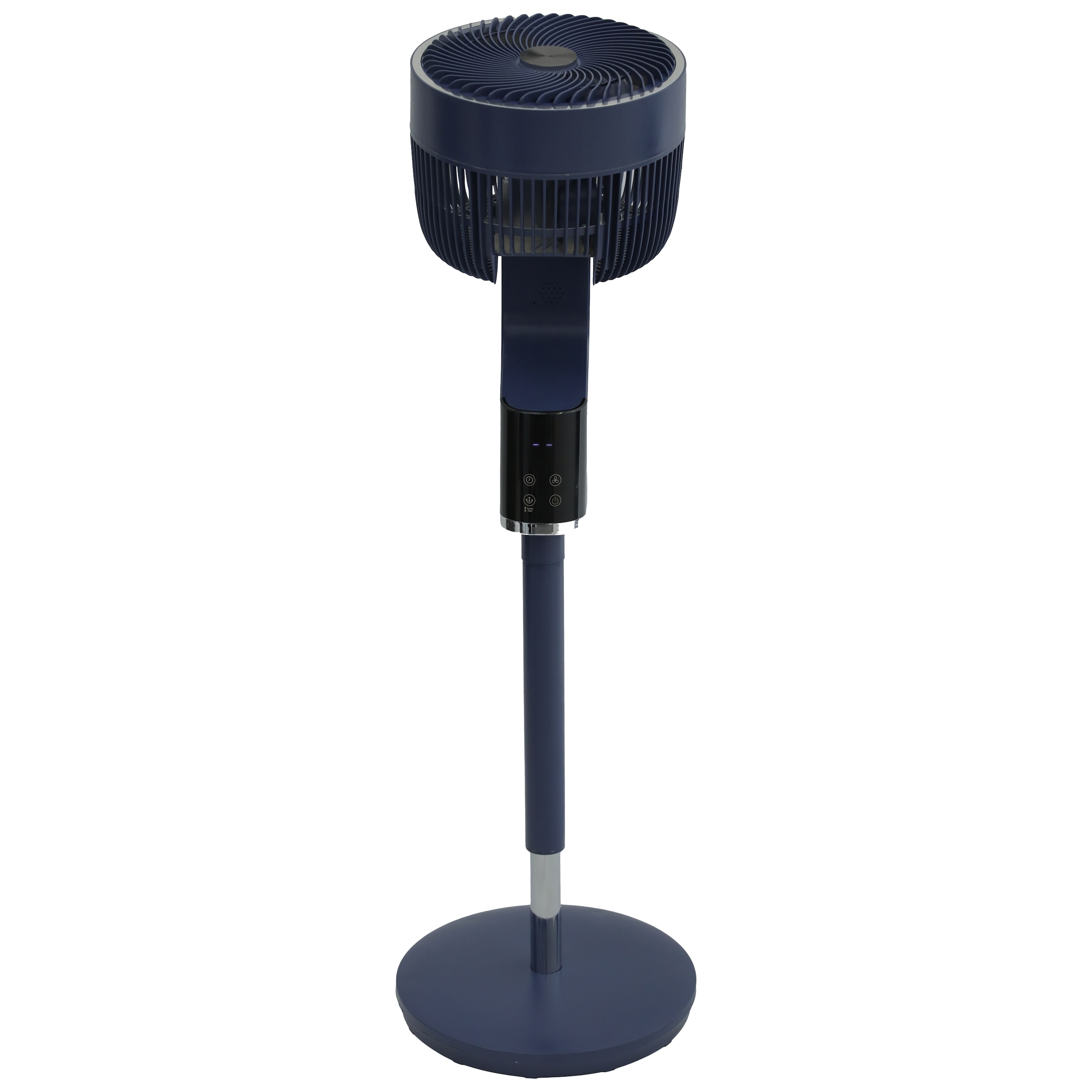 be cool Standventilator »Design-Standventilator 26cm mit 3D-Oszillation & Aromabox blau«, 3D-Osszilation, Aromabox