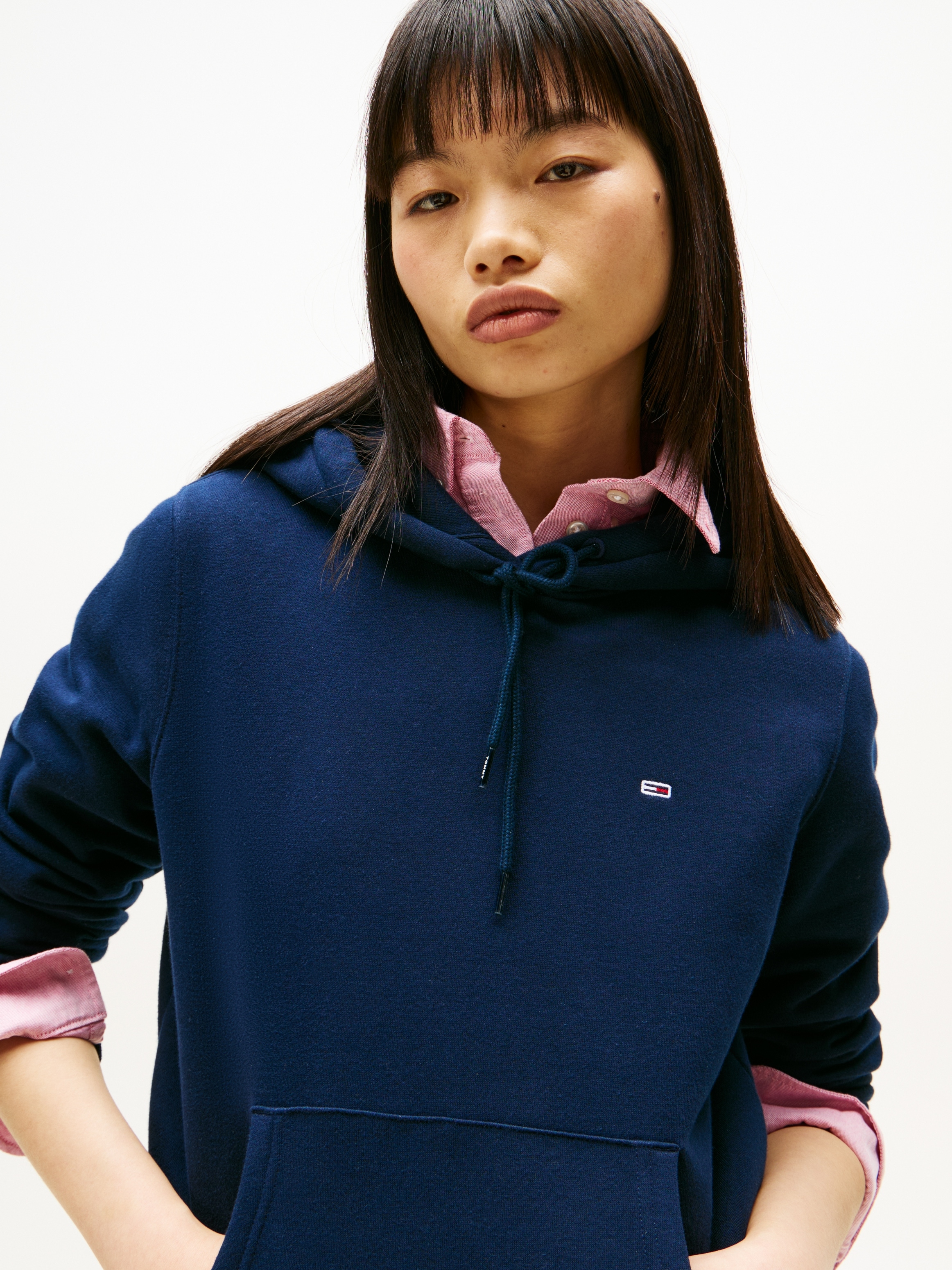 Tommy Jeans Hoodie »TJW REG S FLAG HOODIE«, mit Logo-Flag