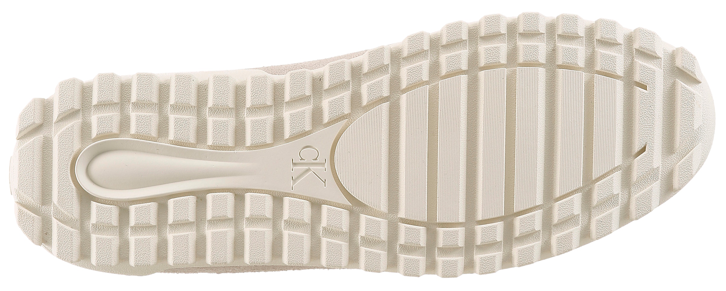 Calvin Klein Sneaker »LOW PROFILE RUN MG SUE DB LACES«  Freizeitsneaker, Halbschuh, Schnürschuh mit Profilsohle