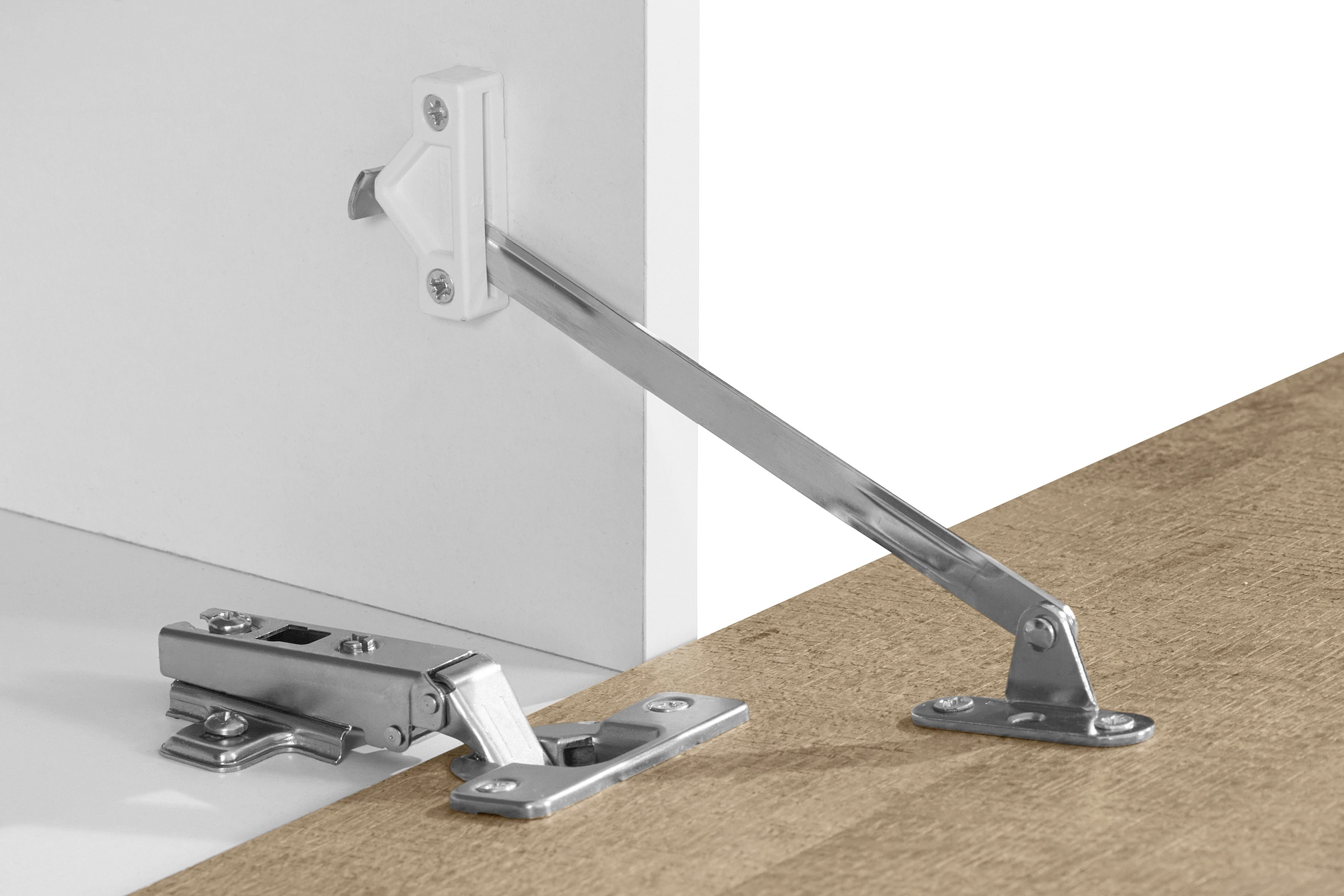 INOSIGN Lowboard »Coro,Lowboard,TV-Kommode,TV-Möbel,TV-Bank«, mit 3 Klappen davon 2 mit Push-to-Open Funktion Breite 200 cm