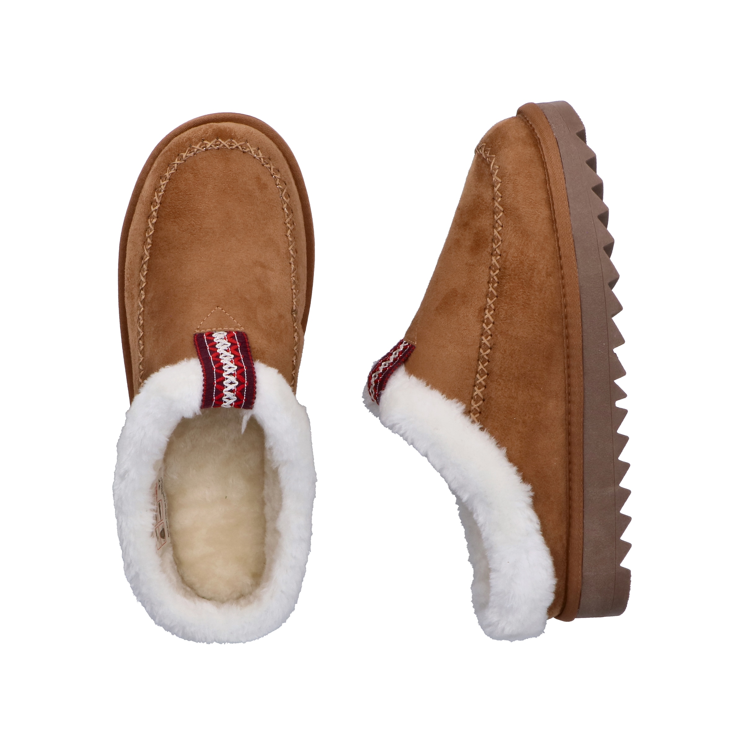 Rieker Plüsch Hausschuhe  Pantoffel, Wohlfühlschuh, Homeslipper mit trendiger Plateausohle