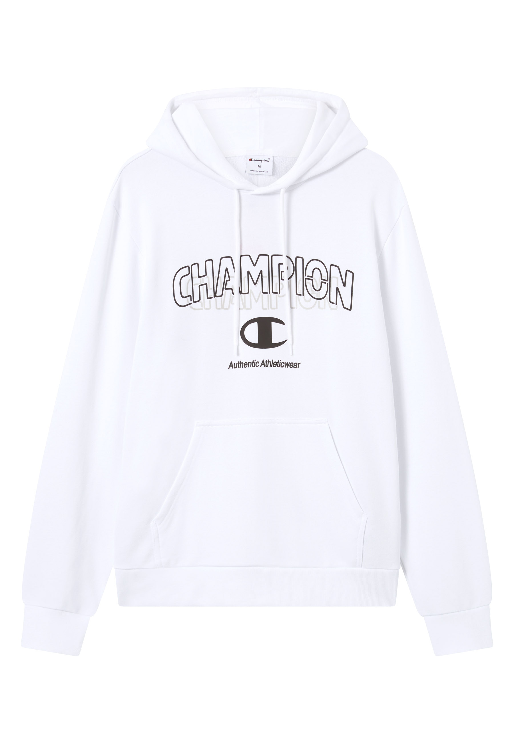 Champion Kapuzensweatshirt »Graphic Terry Hoodie«, mit Rundhalsausschnitt, aus Baumwolle und Polyester
