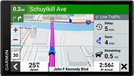 Garmin Navigationsgerät »DRIVESMART™ 66 EU, MT-D«, (Karten-Updates)