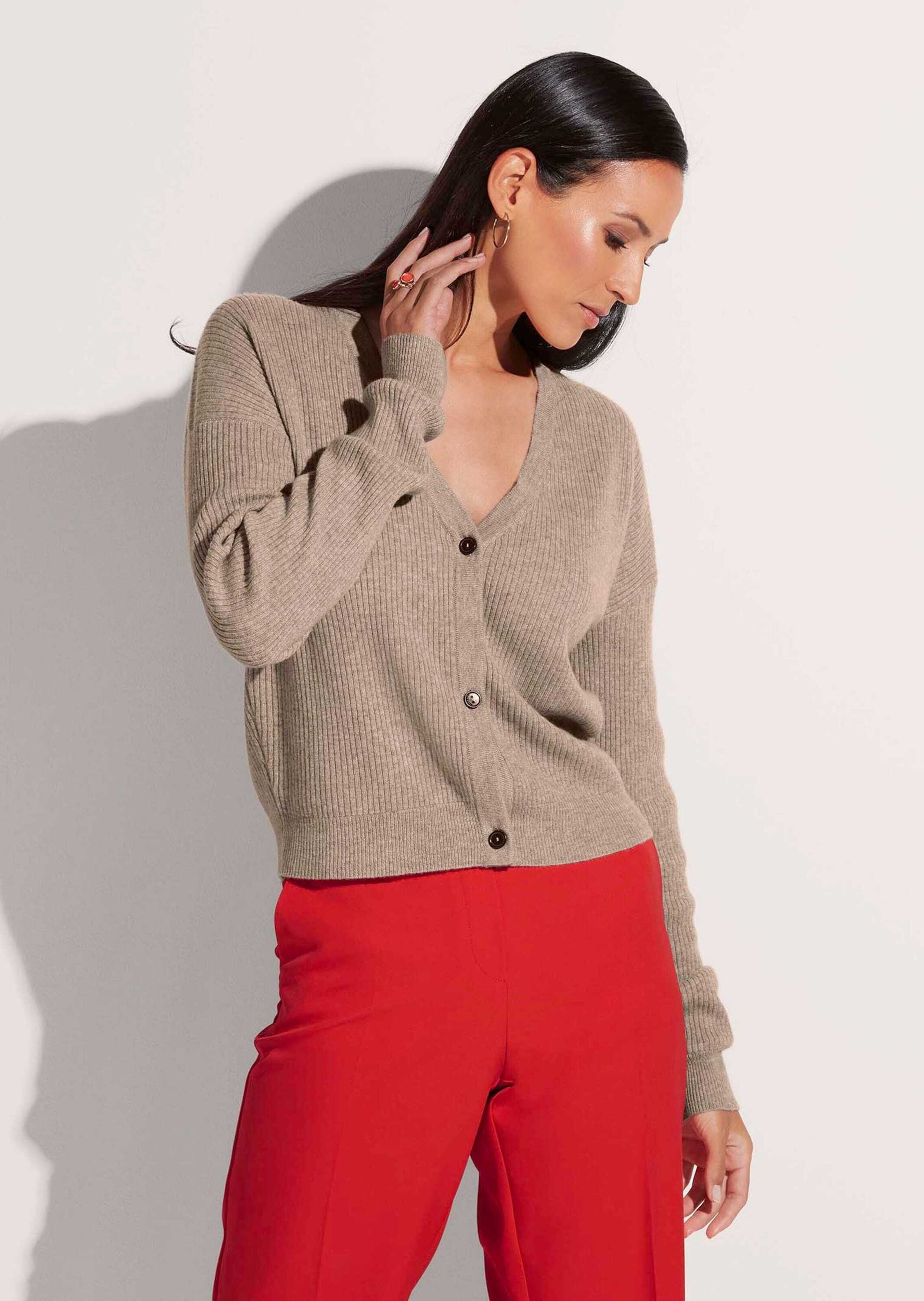 MADELEINE Strickjacke »Strickjacke Strickjacke mit Kaschmir«
