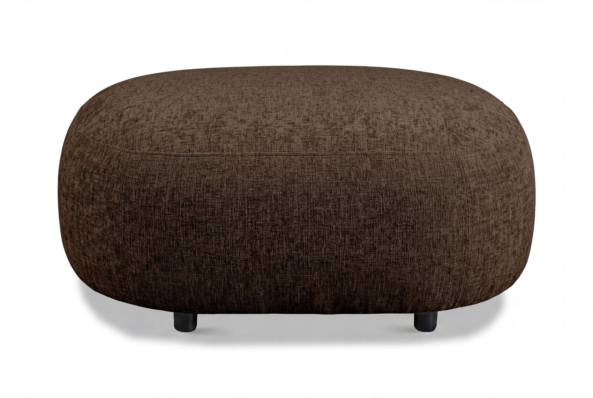 OTTO home Polsterhocker »OSTRUP, Naturtöne, Boucle oder Chenille« 90x64 cm, organische Form mit sanften Rundungen