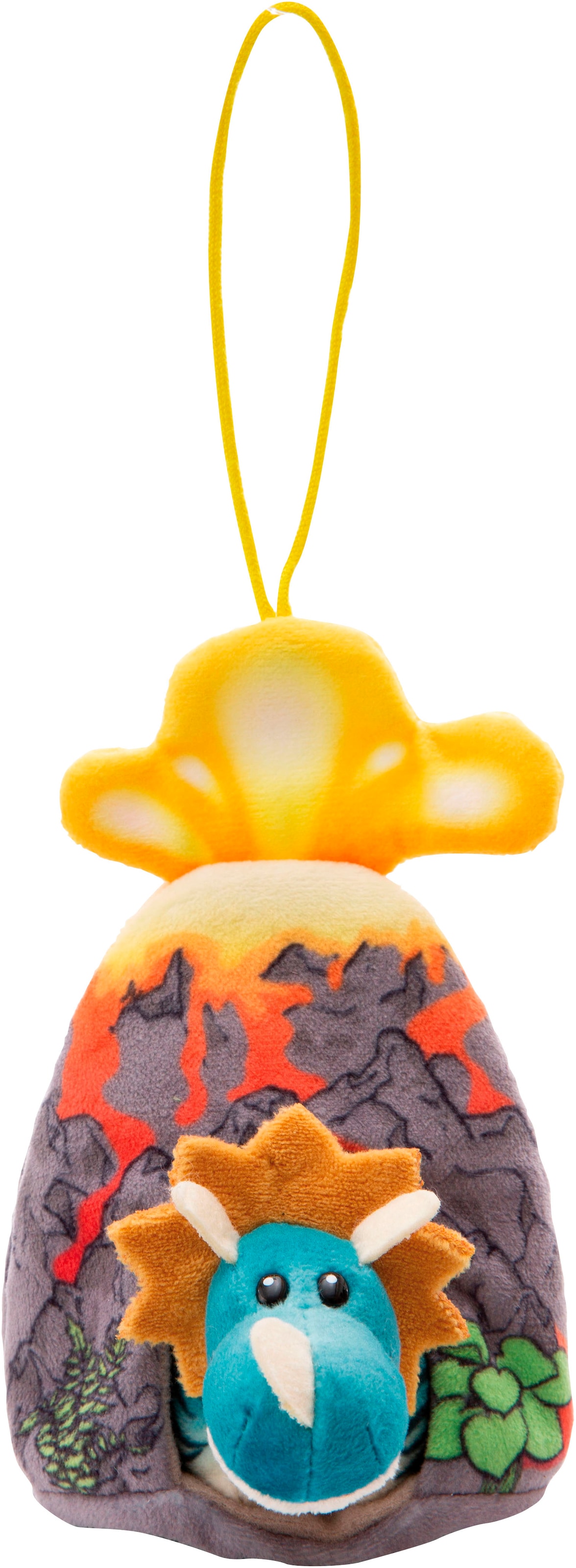 Nici Kuscheltier »Dinos, Dino Cerastupsy, 12 cm« im Vulkan, enthält recyceltes Material