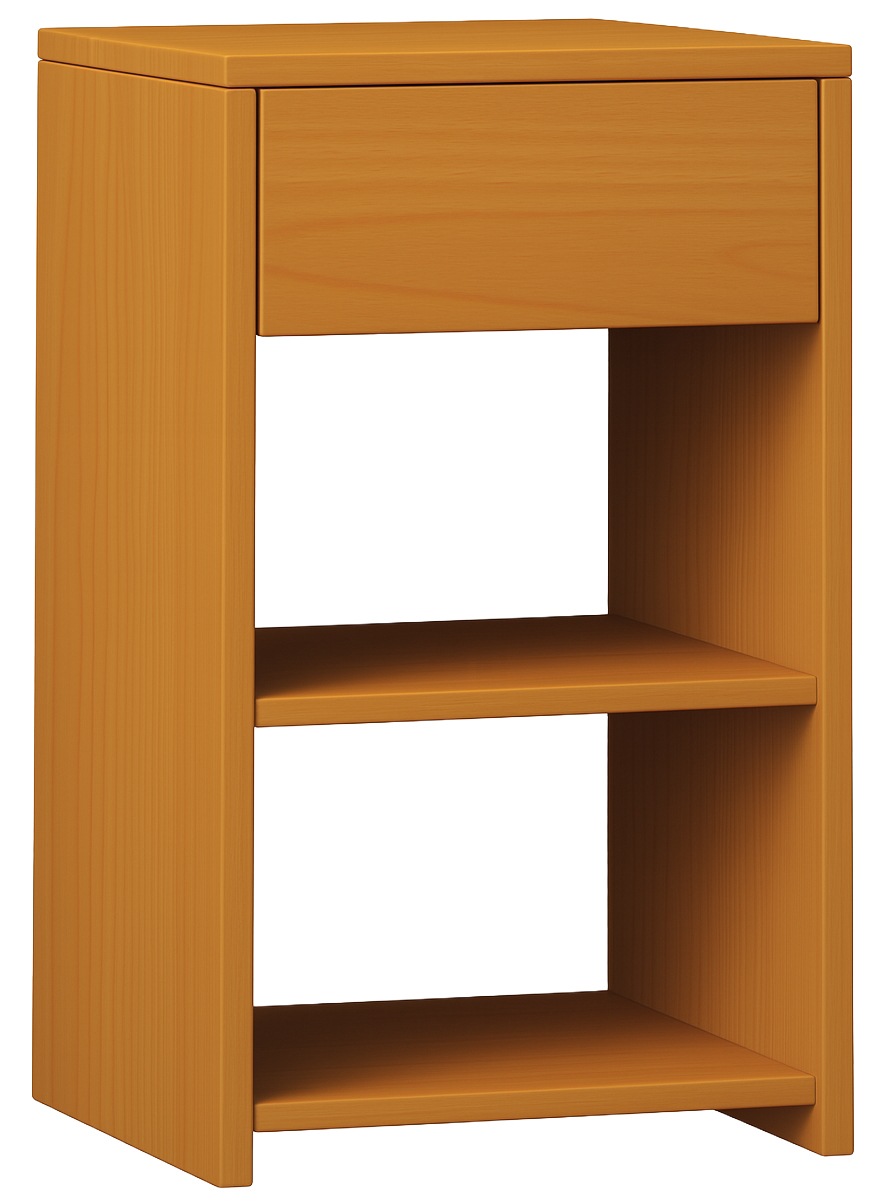 VCM Nachttisch »Holz Nachttisch Nachtschrank Sledo Schublade Maxi« 1 Stk. tlg.