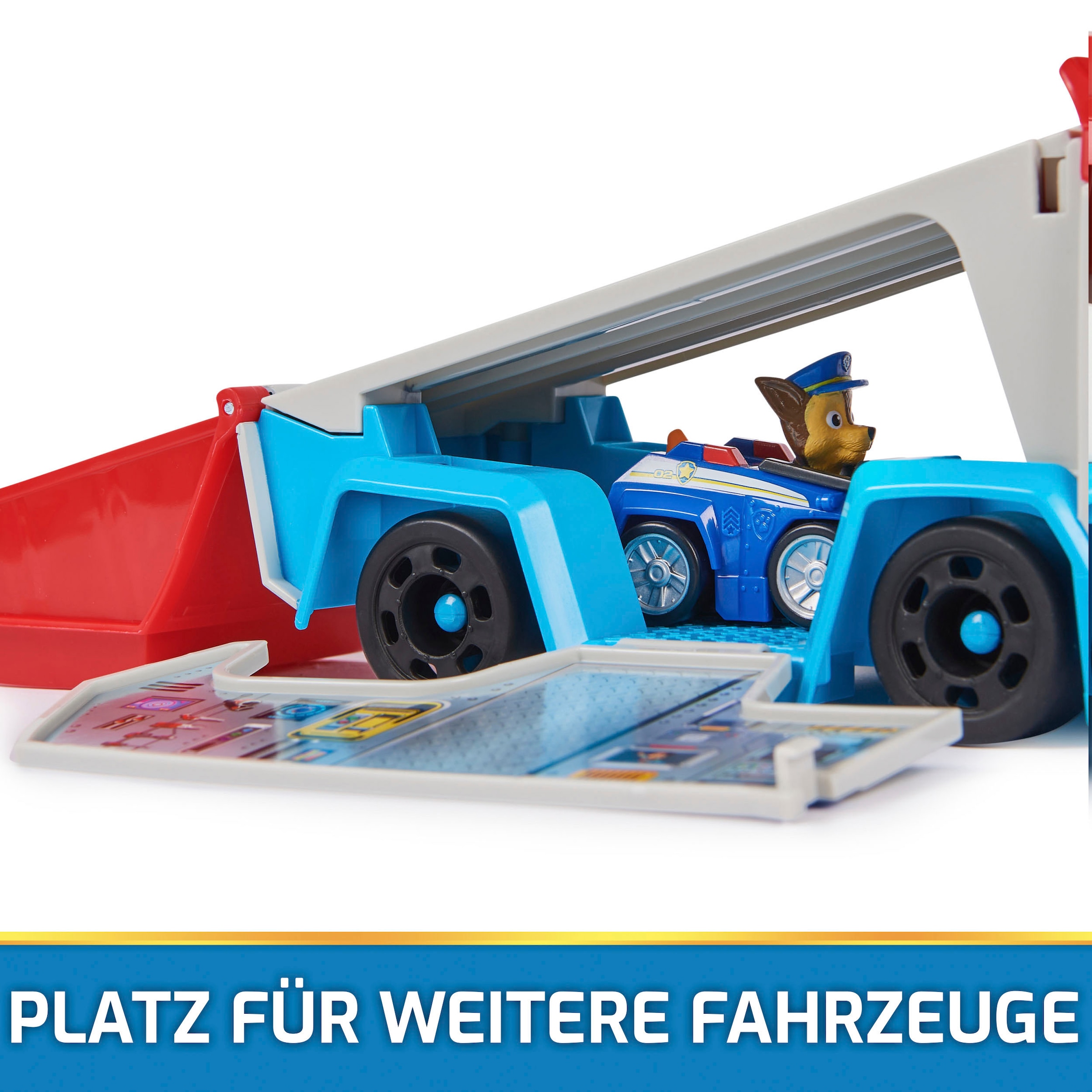 Spin Master Spielzeug-Transporter »Paw Patrol - Pup Squad Patroller«, mit Chase-Fahrzeug