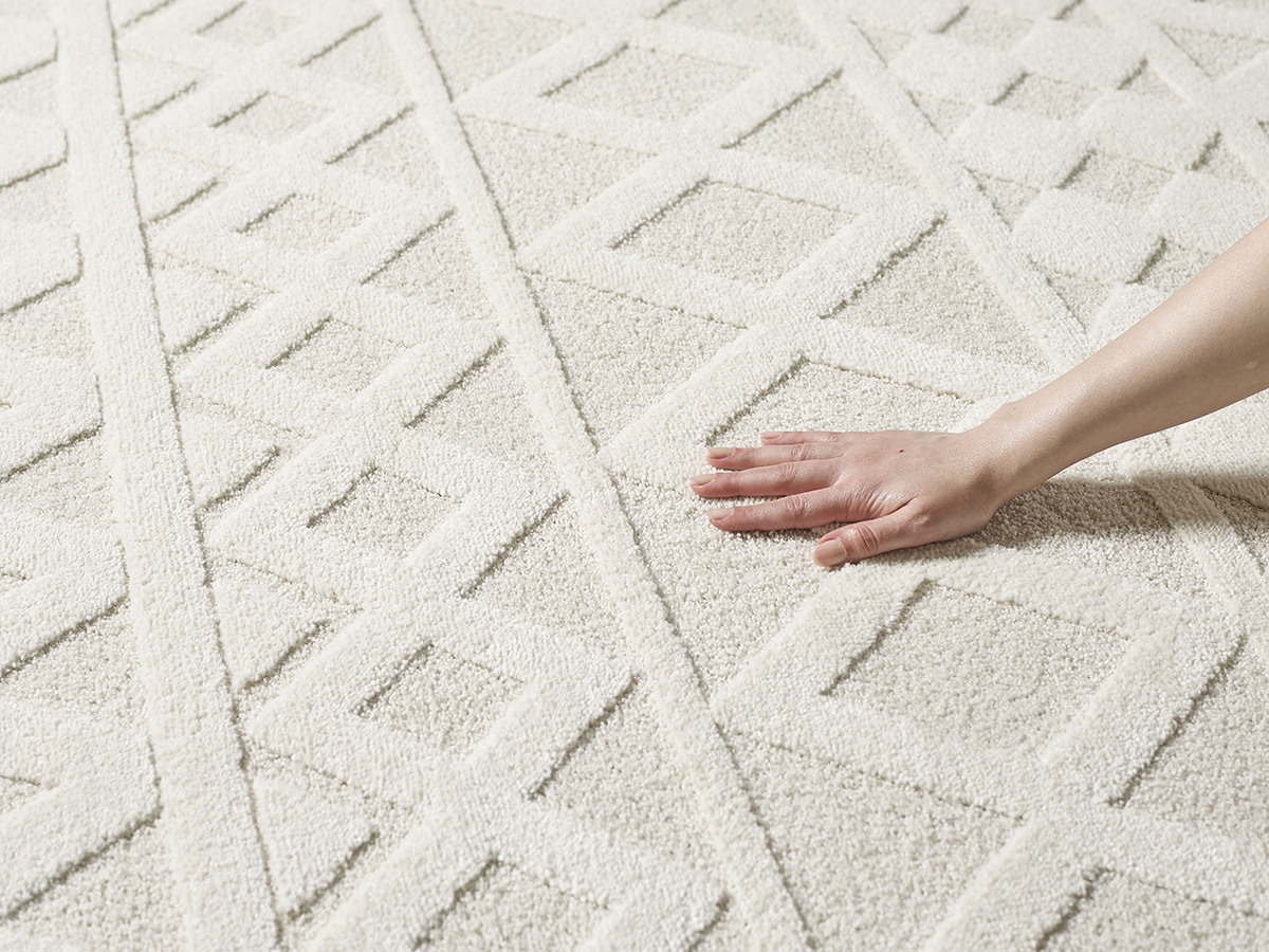 the carpet Teppich »Everest« rechteckig 14 mm Höhe moderner Wohnzimmer Teppich hohe Flordichte