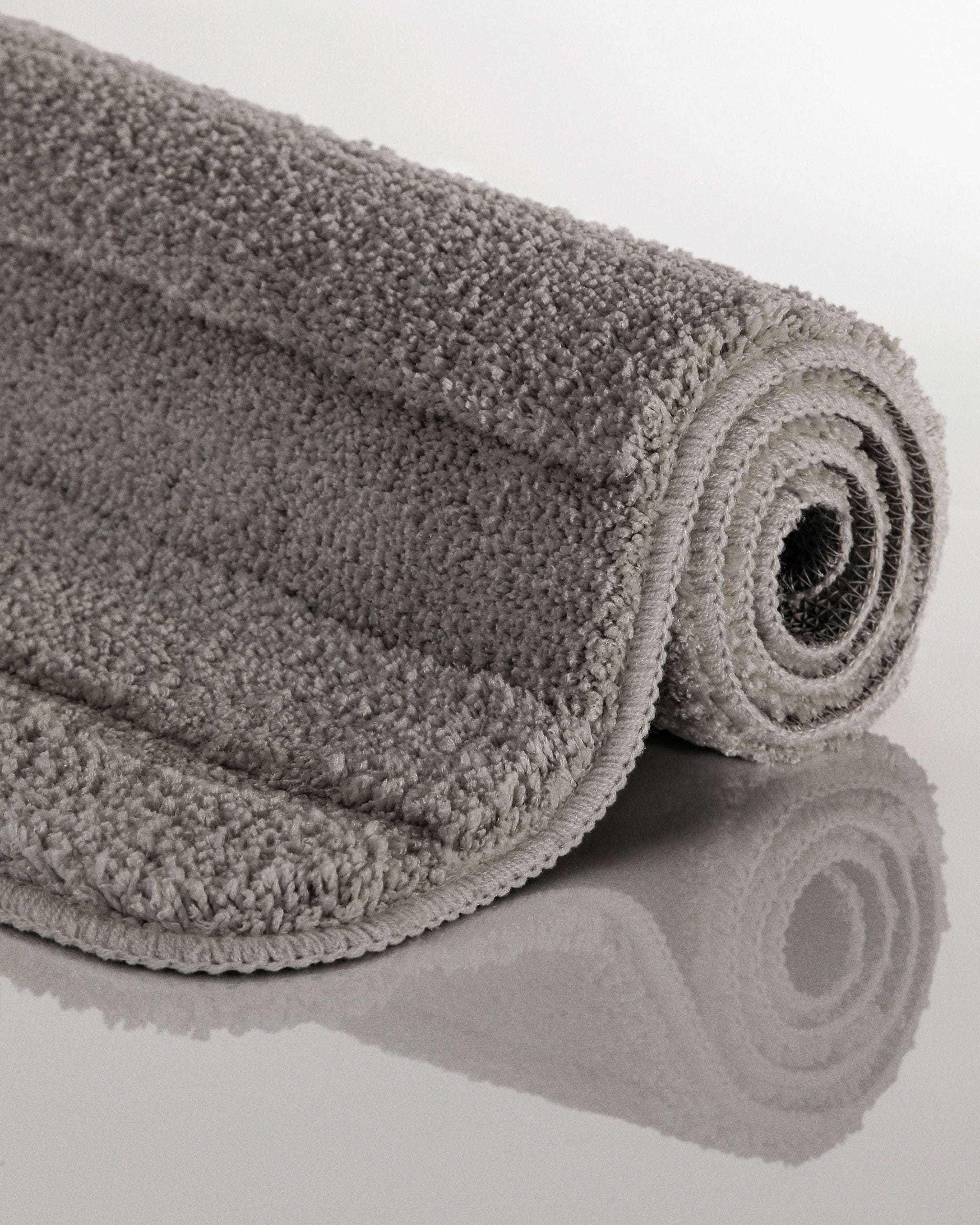 Wecon home Badematte »Marc« Höhe 25 mm rutschhemmend beschichtet schnell trocknend Badteppich, Hoch-Tief-Linien, weich, rutschhemmend, waschbar, getuftet