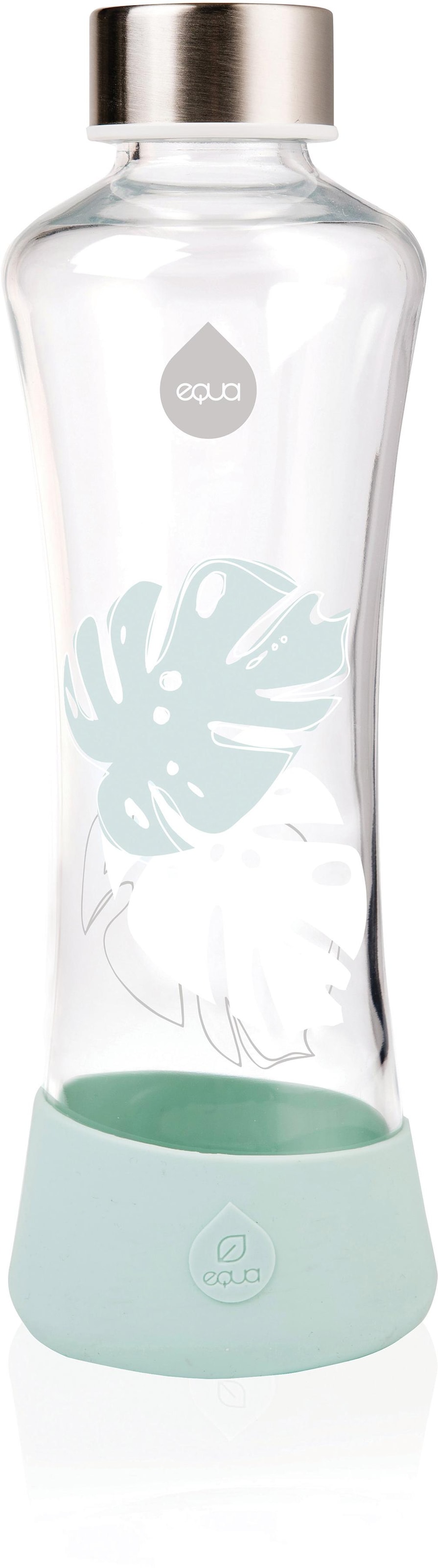 Trinkflasche »Urban Jungle - Monstera«, Borosilikatglas, 550 ml