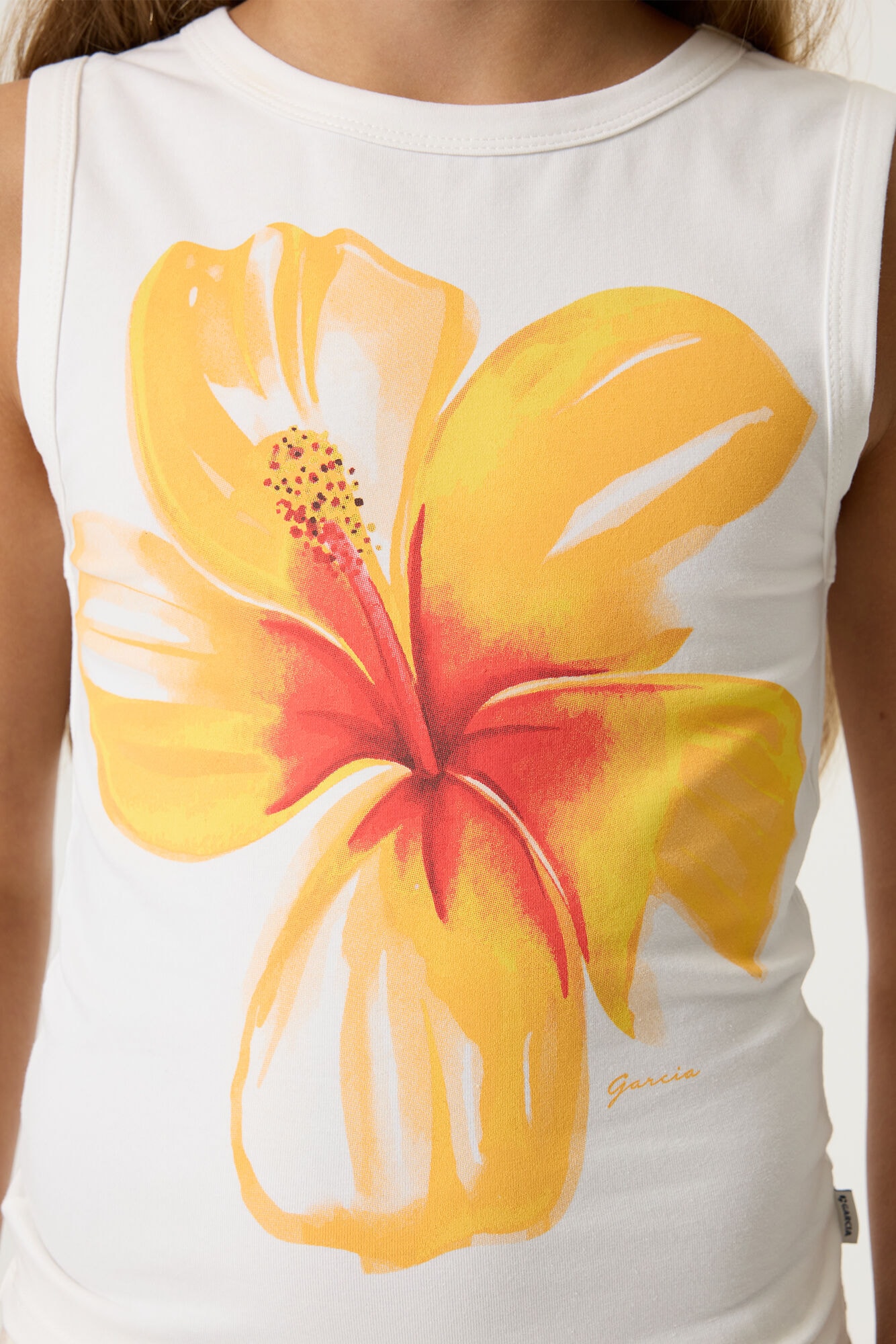 Garcia Shirttop mit großem Frontprint, for Girls