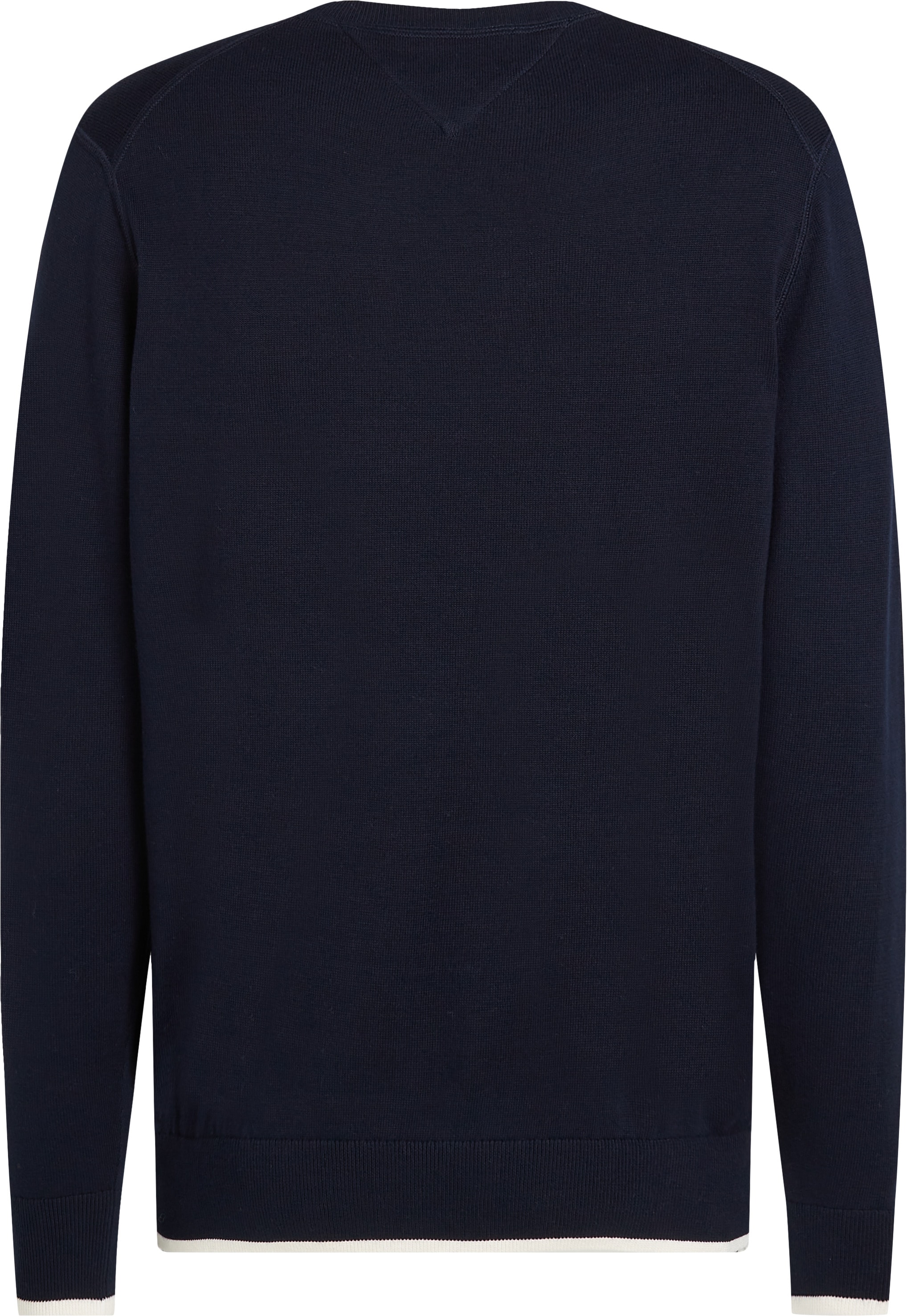 Tommy Hilfiger Rundhalspullover »GRAPHIC COTTON CREW«, mit Logostickerei