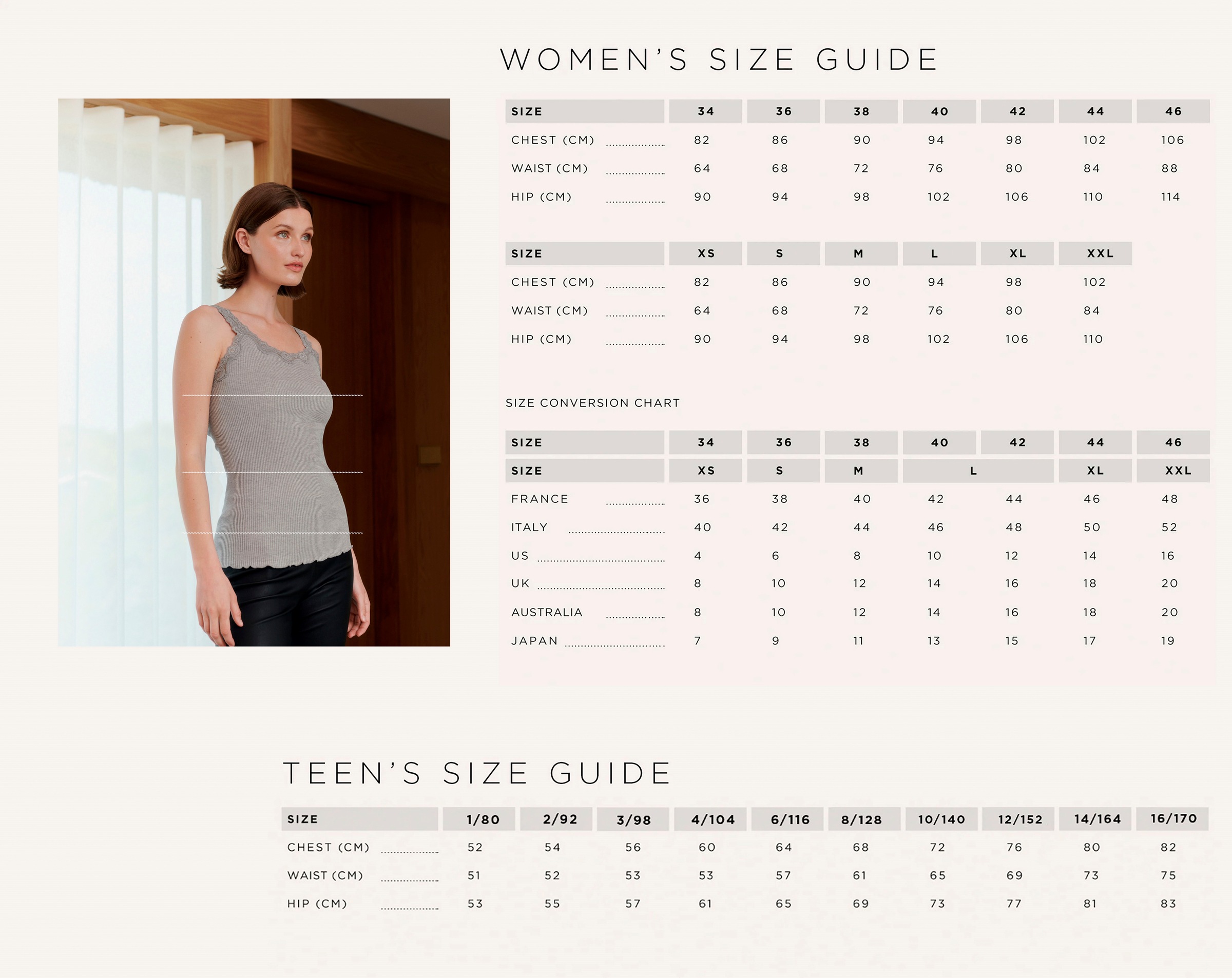 rosemunde Achseltop »Babette Seiden Top«