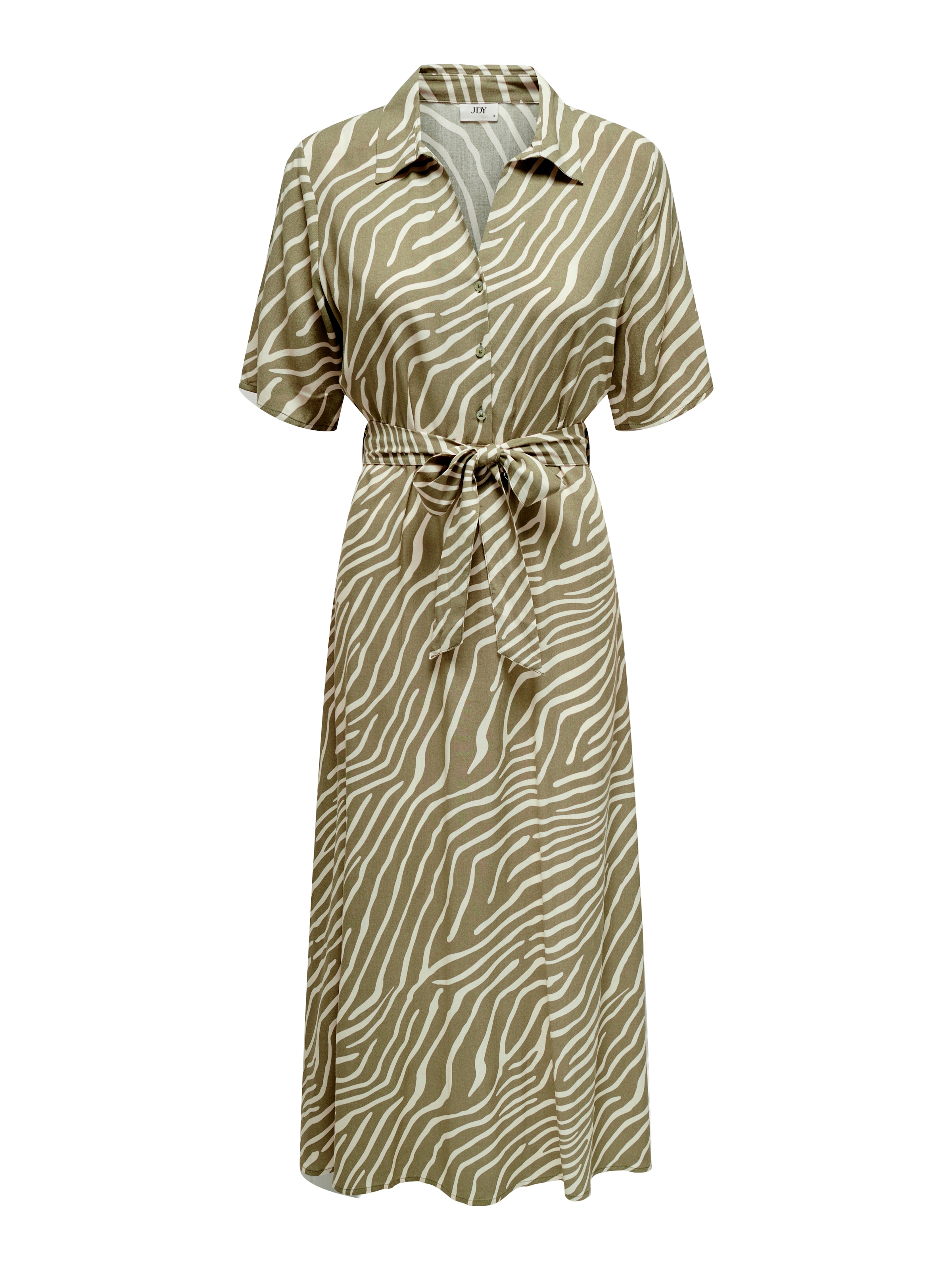 JDY Hemdblusenkleid »JDYSTARSEZEN LIFE 2/4 MIDIDRESS WVN NOOS«, Sommerkleid