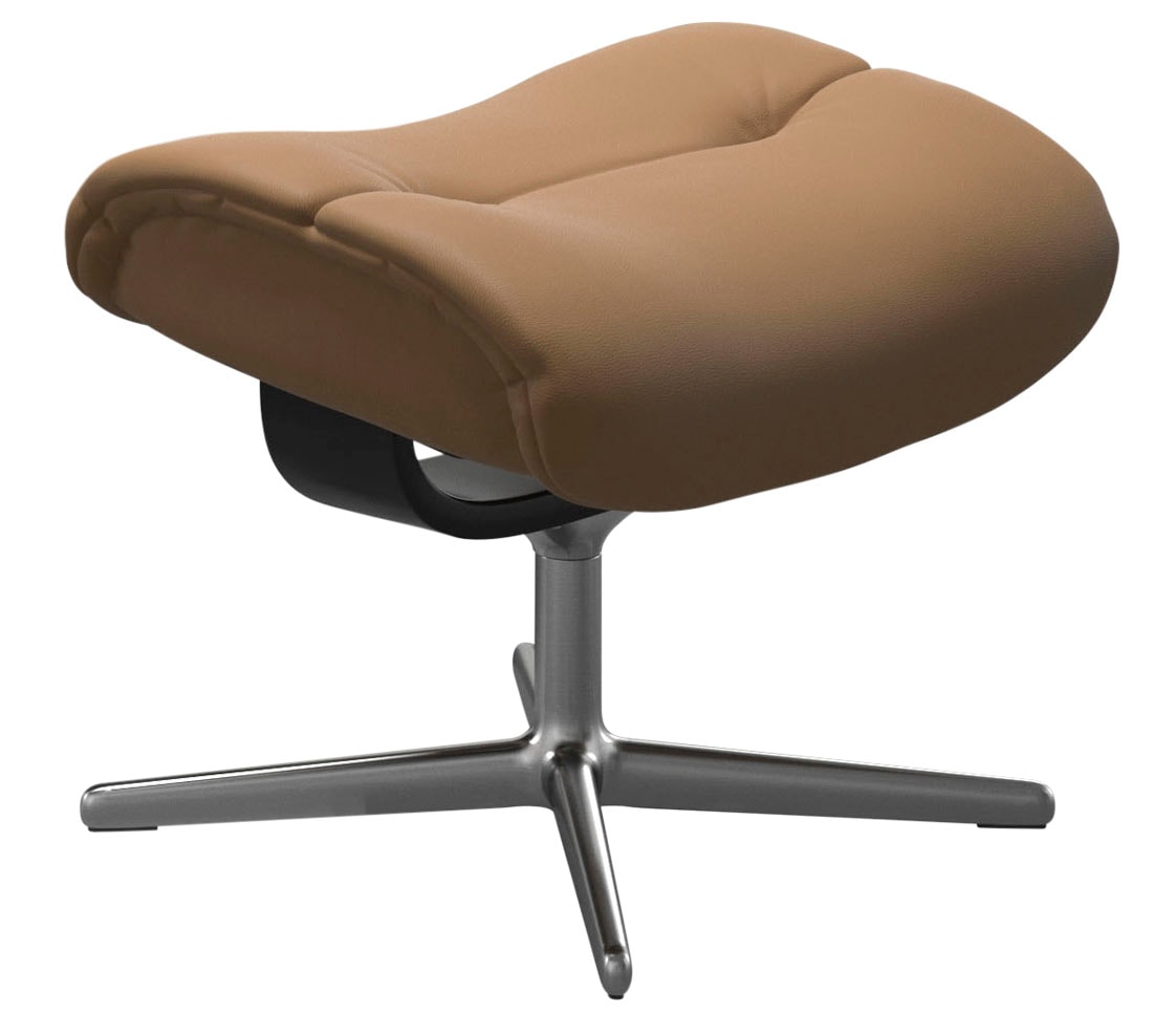 Stressless® Fußhocker »Sunrise«, mit Cross Base, Größe S, M & L, Holzakzent Schwarz