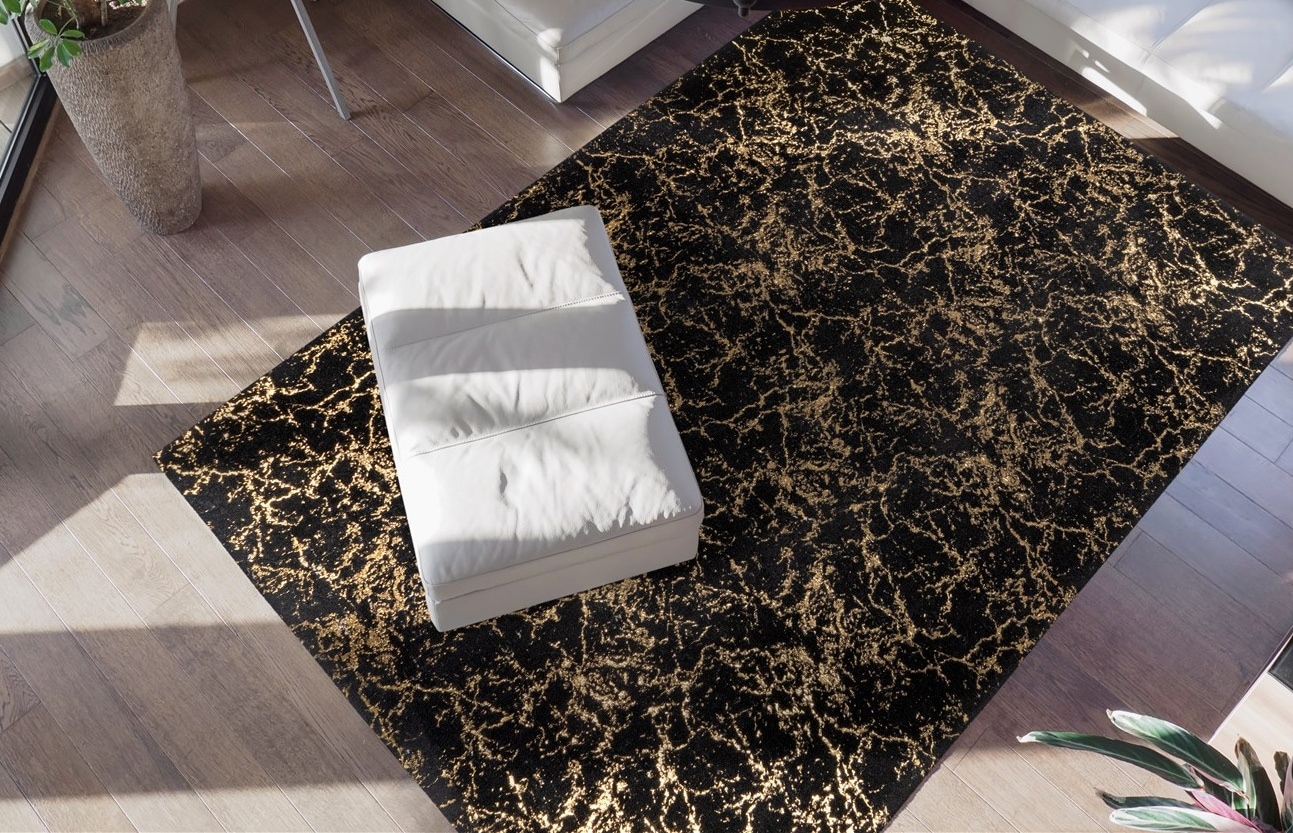 me gusta Teppich »Bijou 225« rechteckig 20 mm Höhe Glanz Effekt, Wohnzimmer