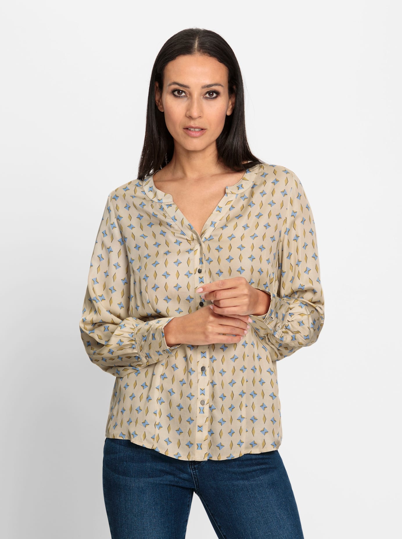 heine Druckbluse
