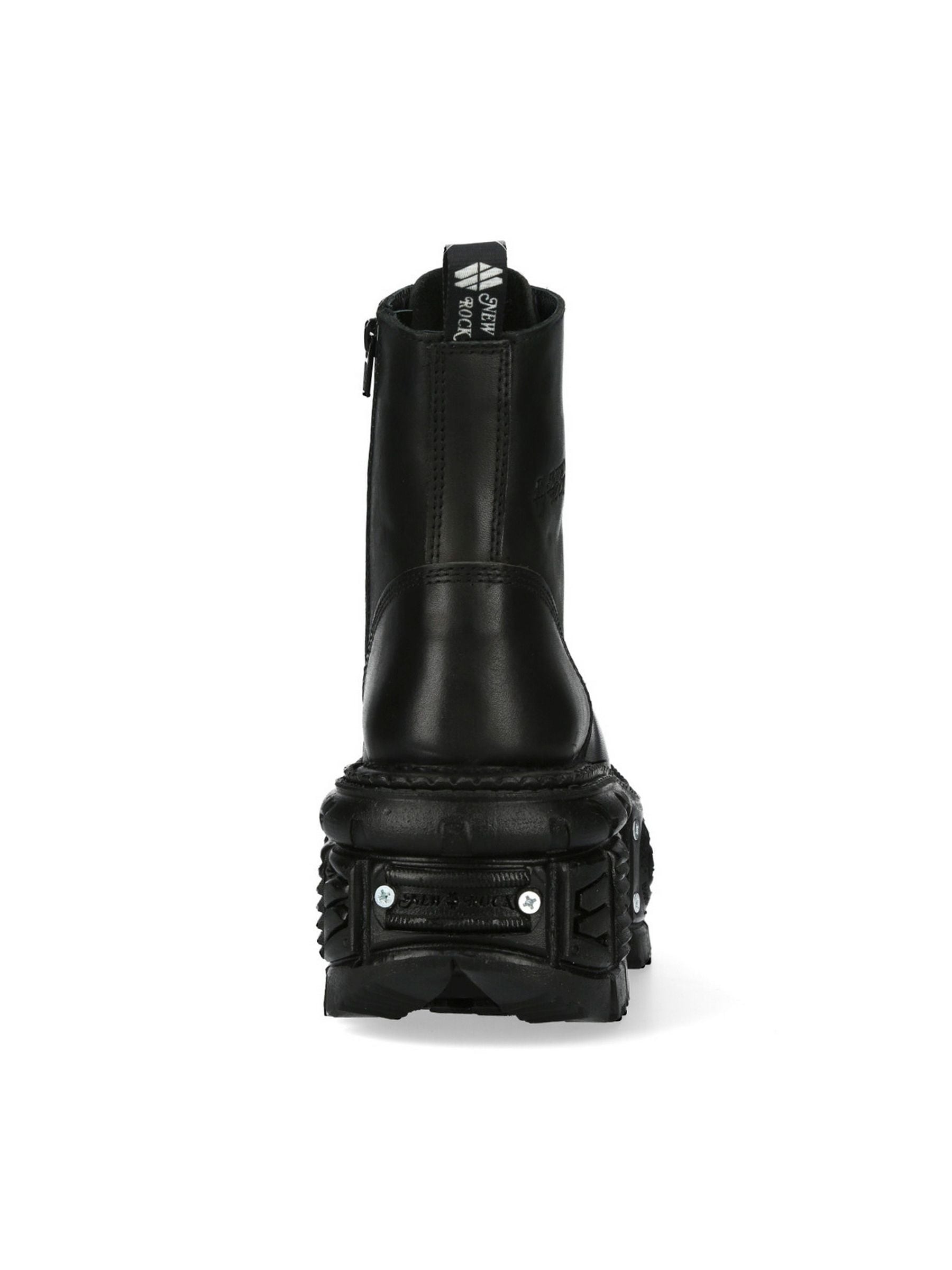 NEW ROCK Plateaustiefelette »Plateau Ankle Boots M-TANK083-C1«  Handgefertigt, Made in Spain