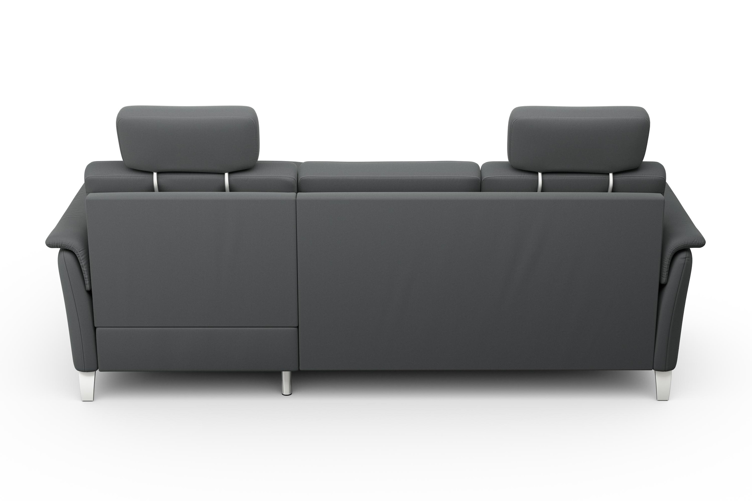 sit&more Ecksofa »Palmera L-Form, B: 244 cm« optional Bettfunktion & Bettkasten, Federkern