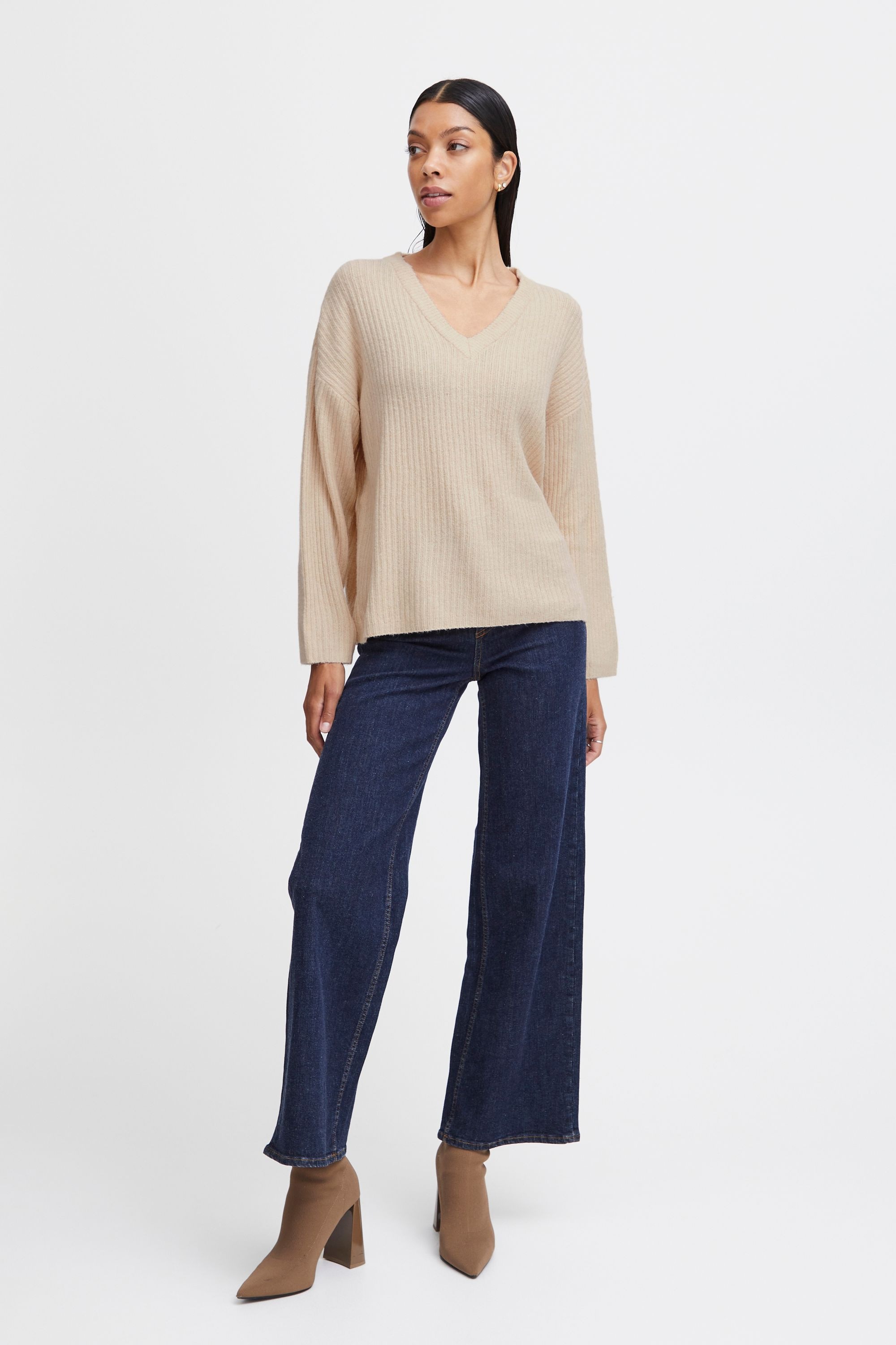 b.young Strickfleece-Pullover »Strickpullover BYOnema«