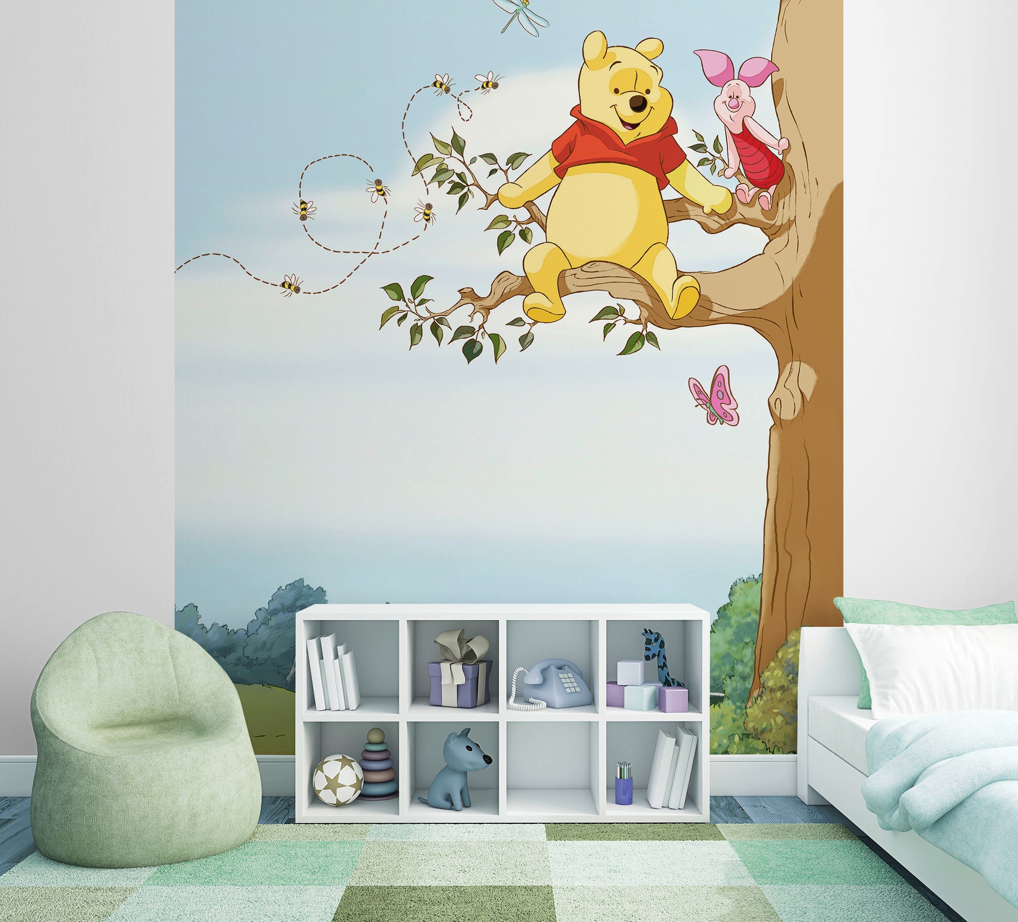 Komar Fototapete »Winnie cm 184x254 Pooh (Breite | mit online x kaufen Tree«, Garantie Höhe) XXL Jahren 3