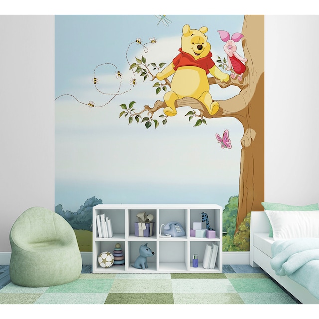 Komar Fototapete »Winnie Pooh Tree«, 184x254 cm (Breite x Höhe) online  kaufen | mit 3 Jahren XXL Garantie