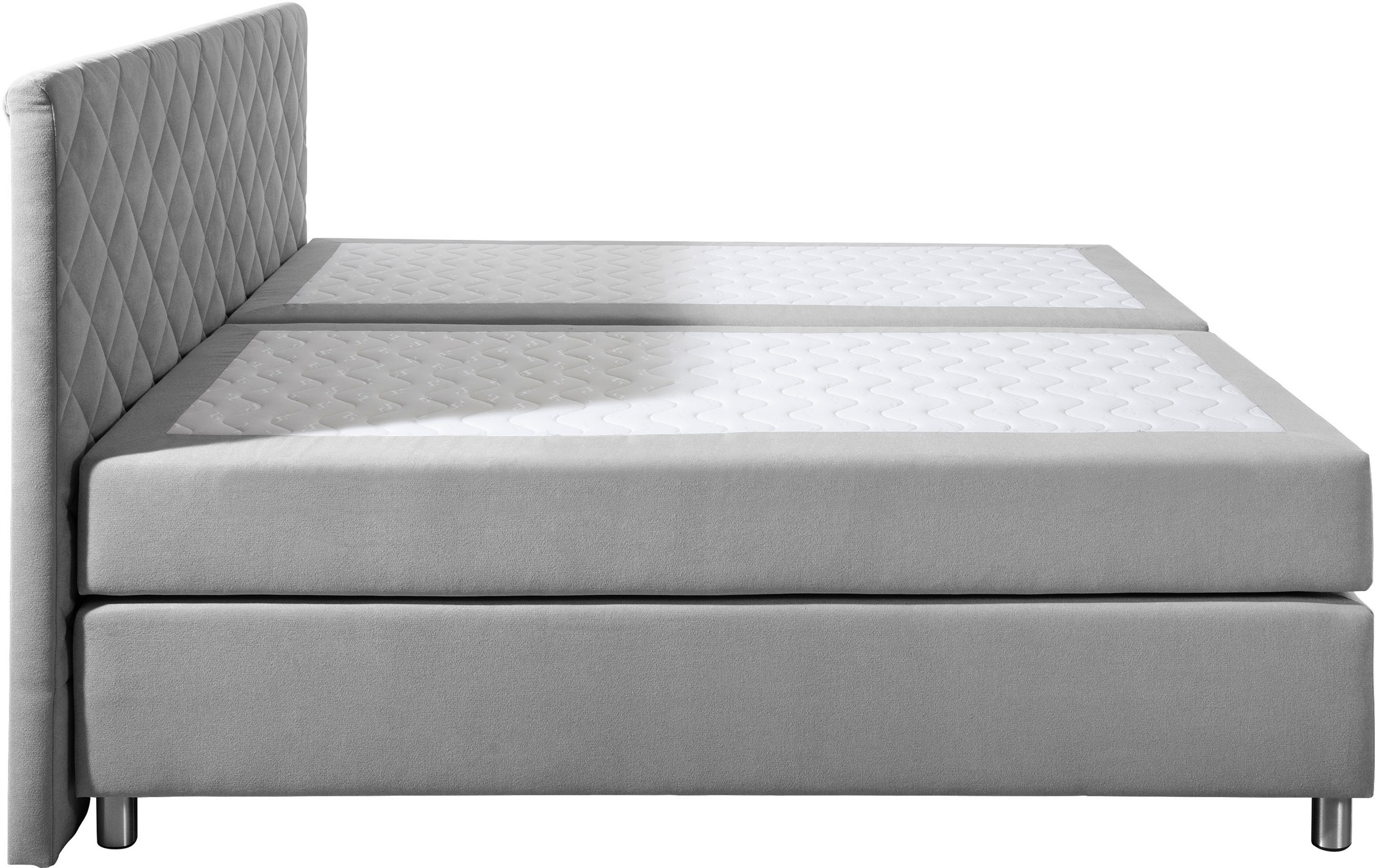 Leonique Boxspringbett »Bernard, in verschiedenen Breiten«, inkl. Topper, Matratze in H2, H3 oder H4 erhältlich