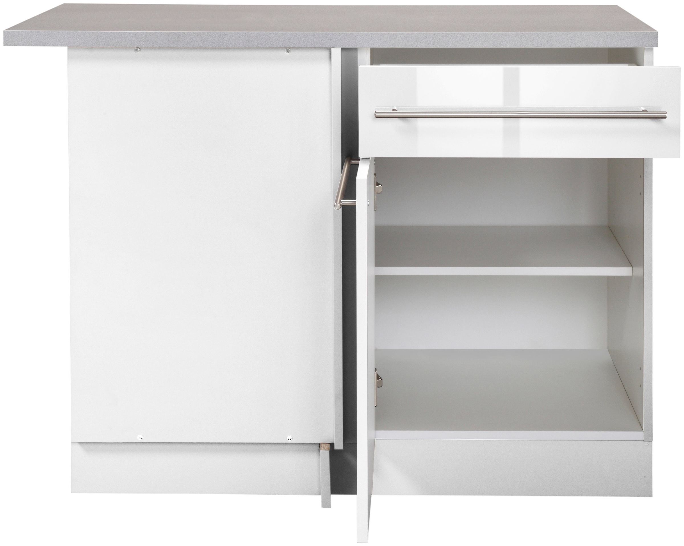 wiho Küchen Eckunterschrank »Chicago« 110 cm breit, für eine optimale Raumnutzung