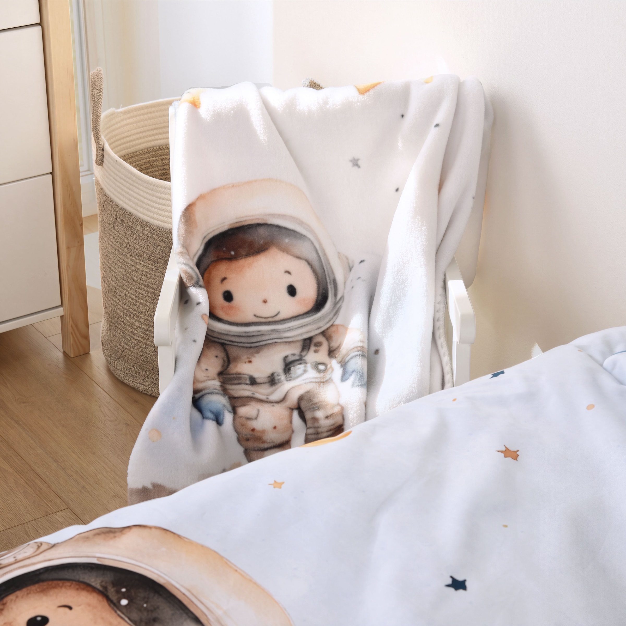 Baby Best Babydecke »Kleiner Astronaut« Perfekt zum Kuscheln – zuhause und unterwegs