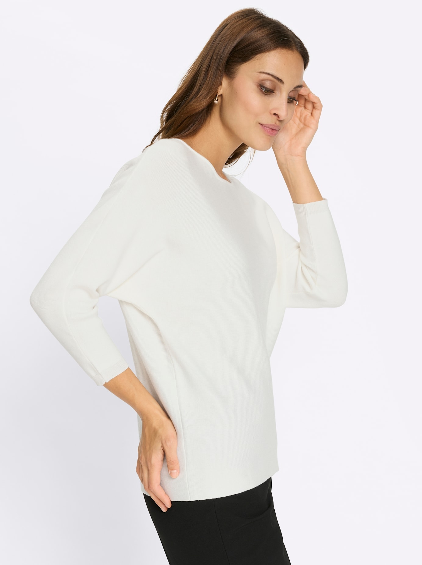 Lady 3/4 Arm-Pullover »Fledermauspullover«