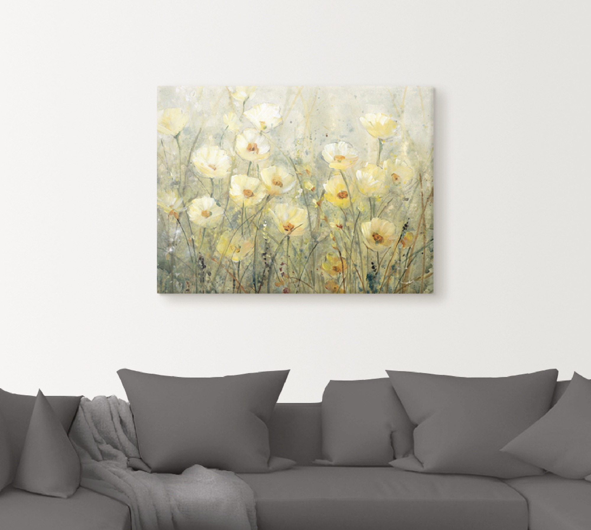 Artland Wandbild »Sommer in voller Blüte I«, Blumenwiese, (1 St.), als Alubild, Outdoorbild, Leinwandbild, Poster, Wandaufkleber