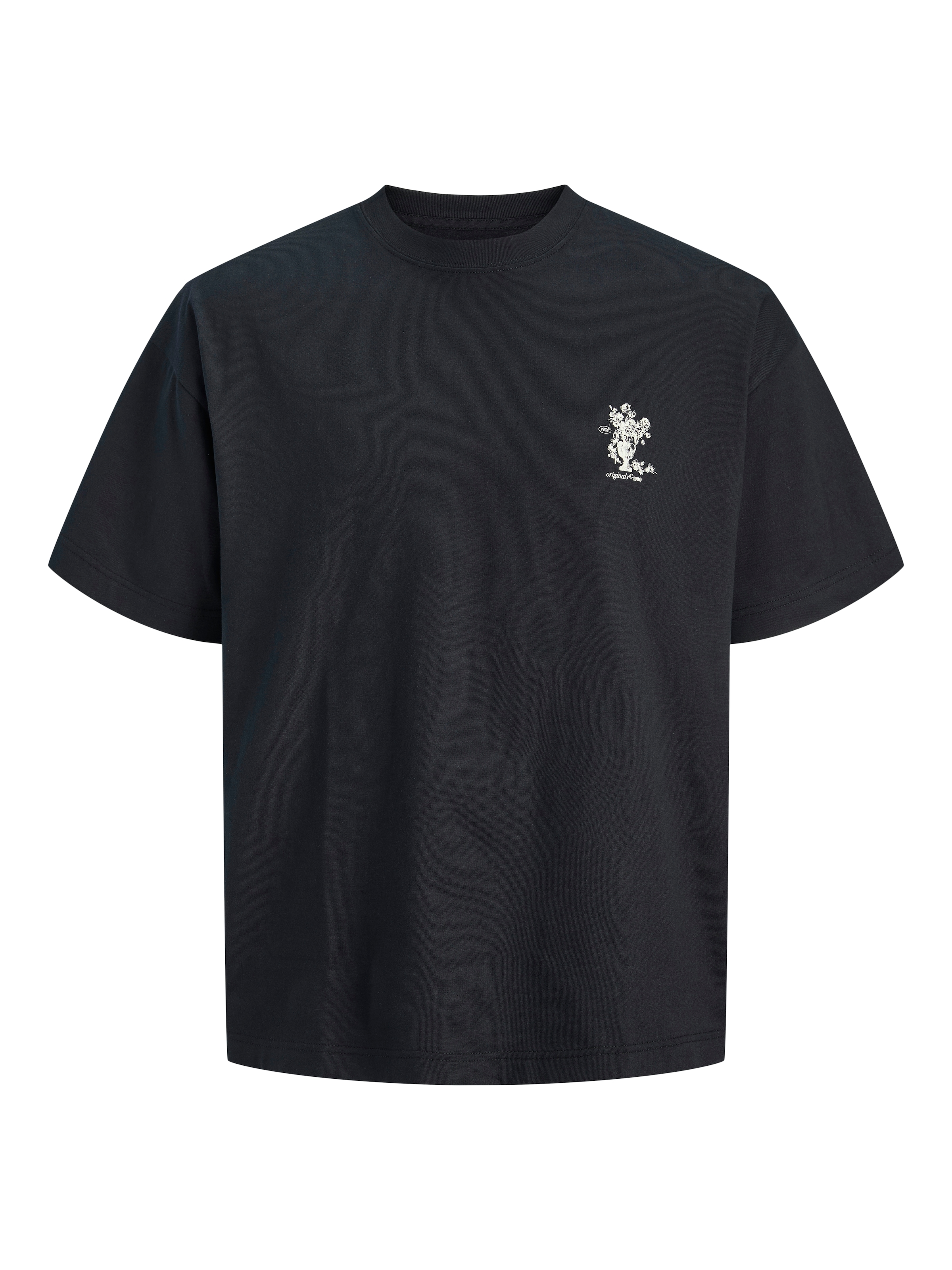 Jack & Jones Kurzarmshirt »JORMAINE BACK TEE SS CREW NECK SN« Baumwolle, relaxed fit