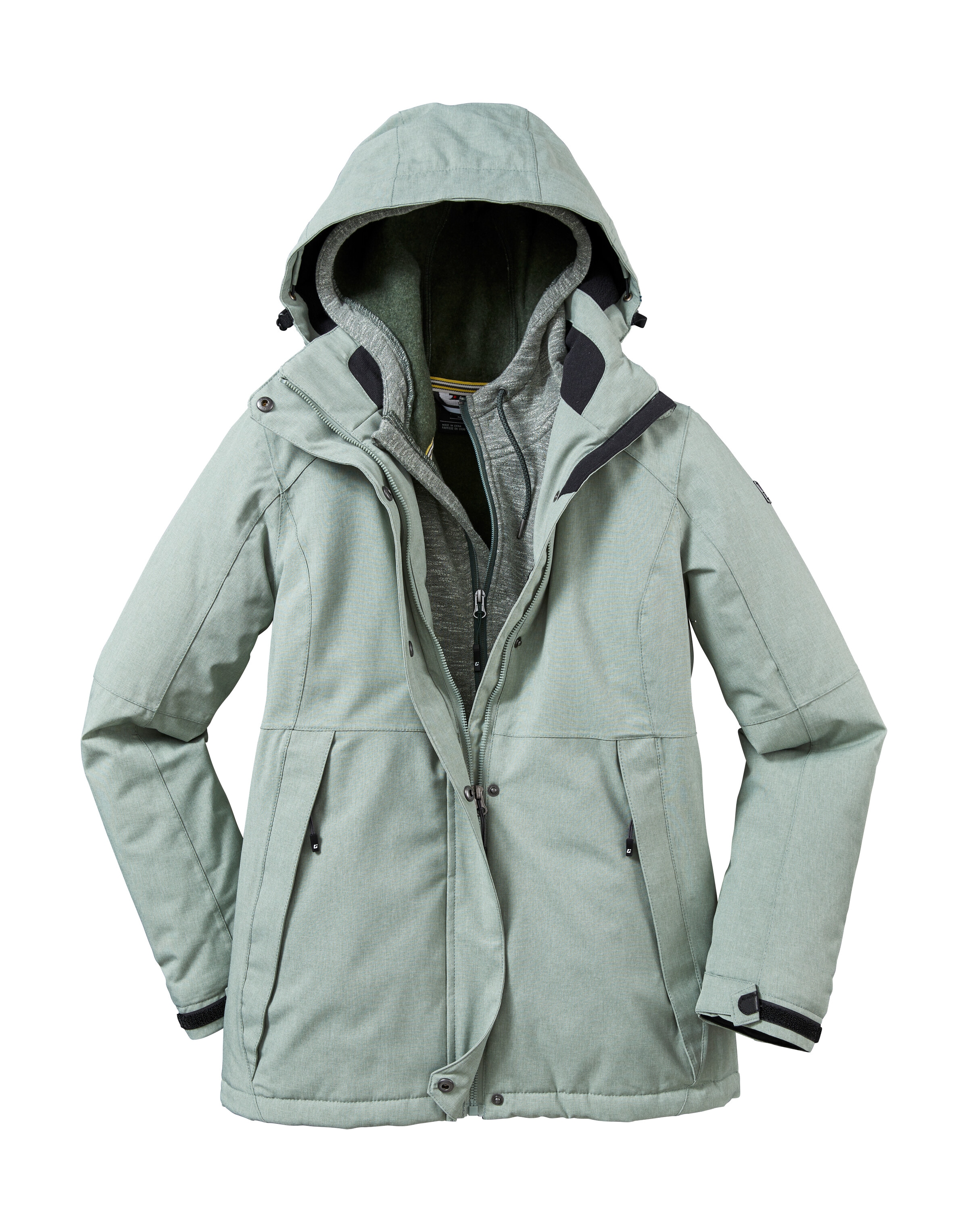 Killtec Outdoorjacke »KOW 37 WMN JCKT« Wasserdichte Damen Funktionsjacke mit abnehmbarer Kapuze