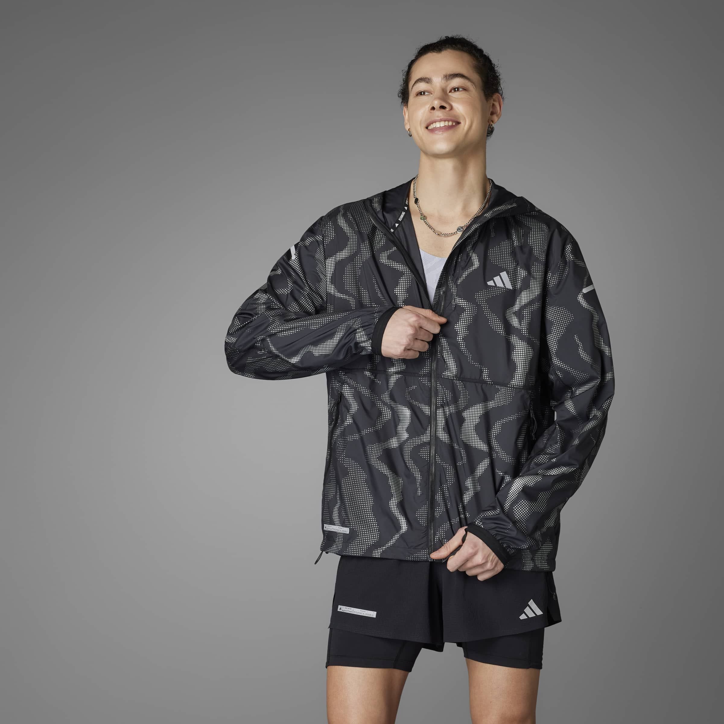 adidas Performance Laufjacke »ULT PREM JKT«, Reflektierend für Sichtbarkeit in der Dunkelheit