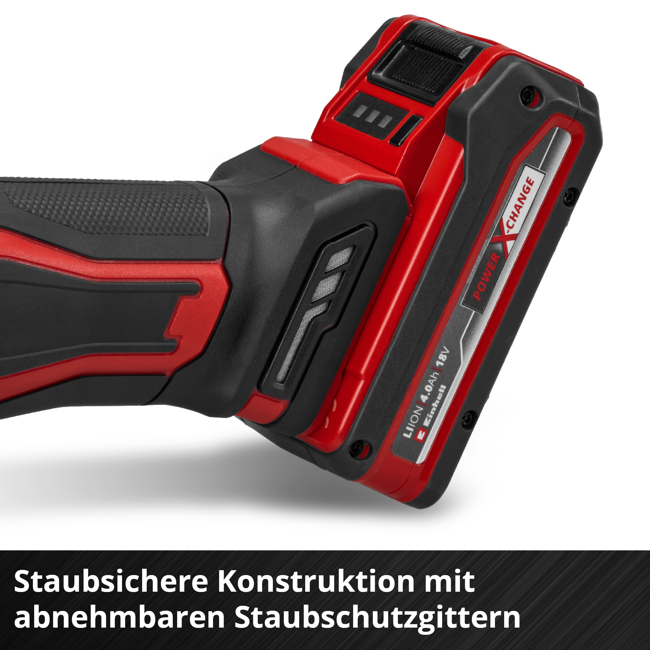 Einhell Akku-Winkelschleifer »TE-AG 18/125-2 Li« Set,  inkl. 4,0 Ah Akku und Ladegerät