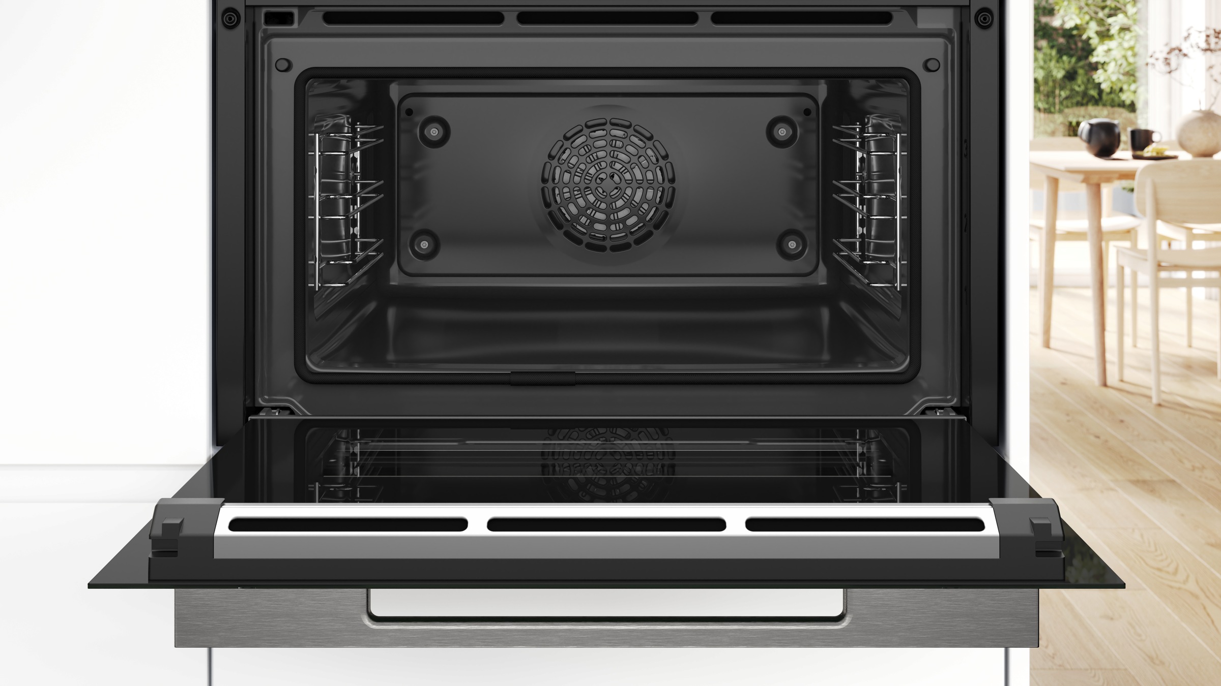 BOSCH Pyrolyse Backofen Serie 8 »CBG7741B1«, mit Teleskopauszug nachrüstbar, AirFry-Funktion